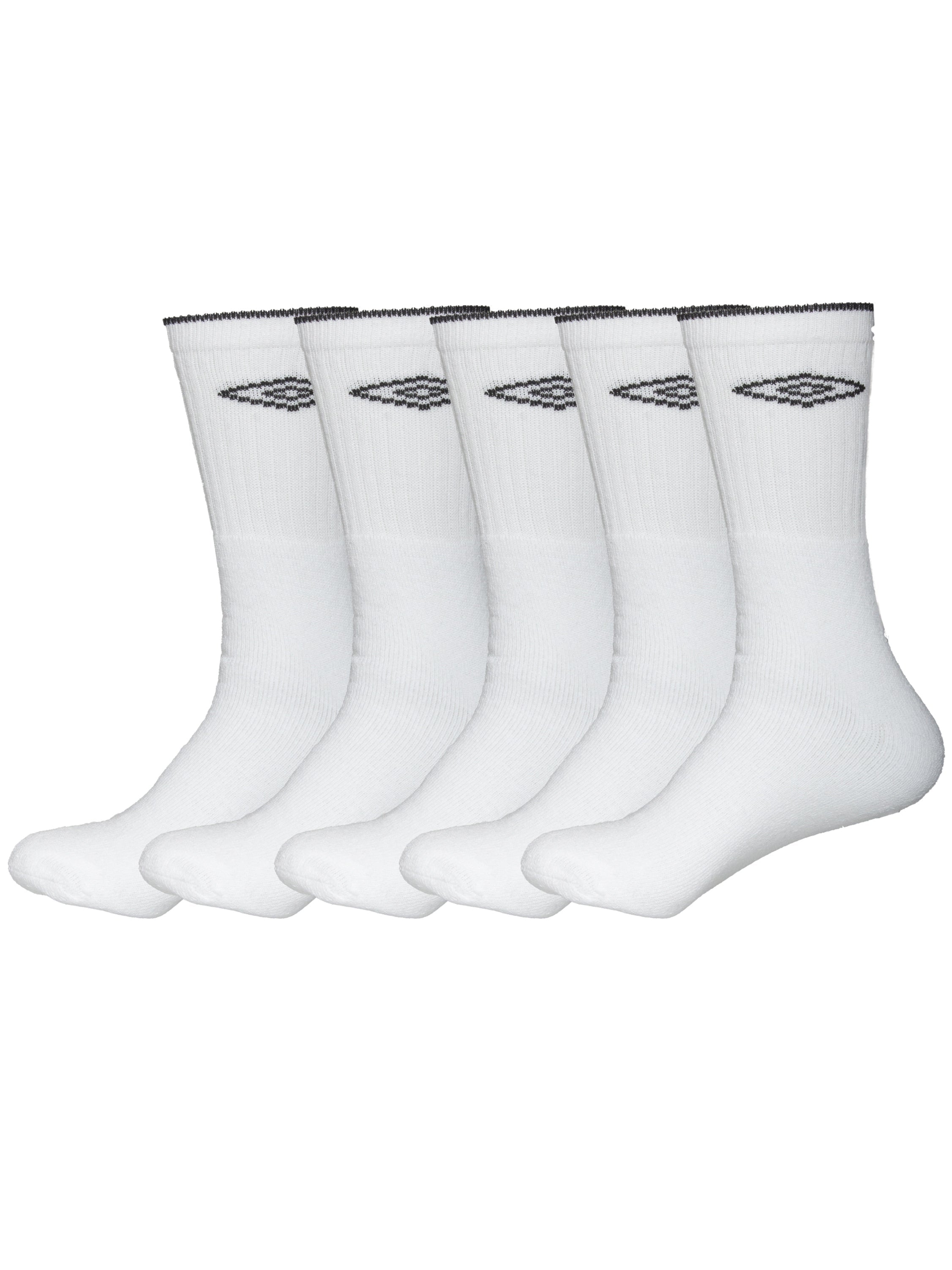 Mens Umbro Crew Socks | 5 Pairs