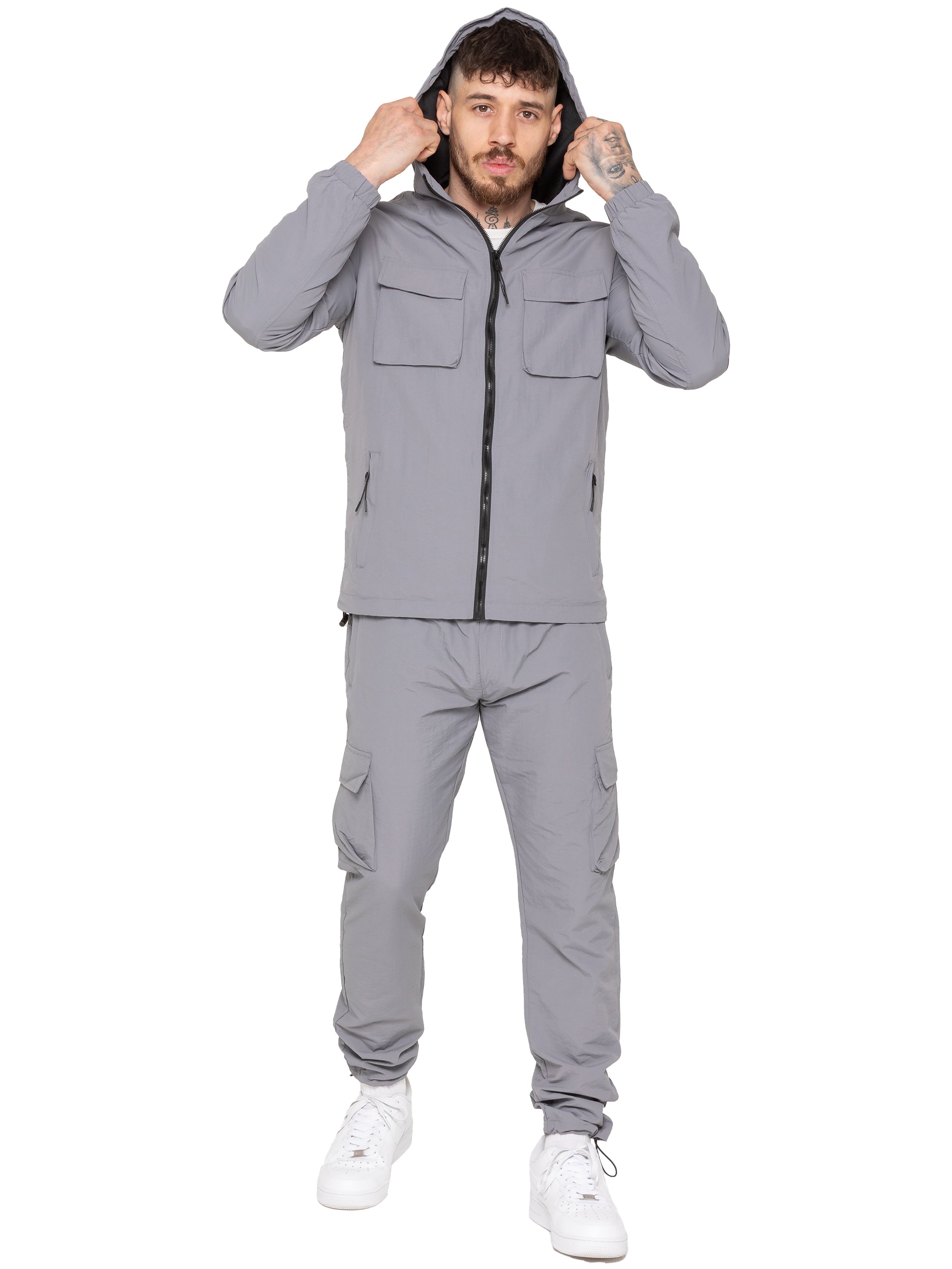Enzo | Mens Cargo Trousers