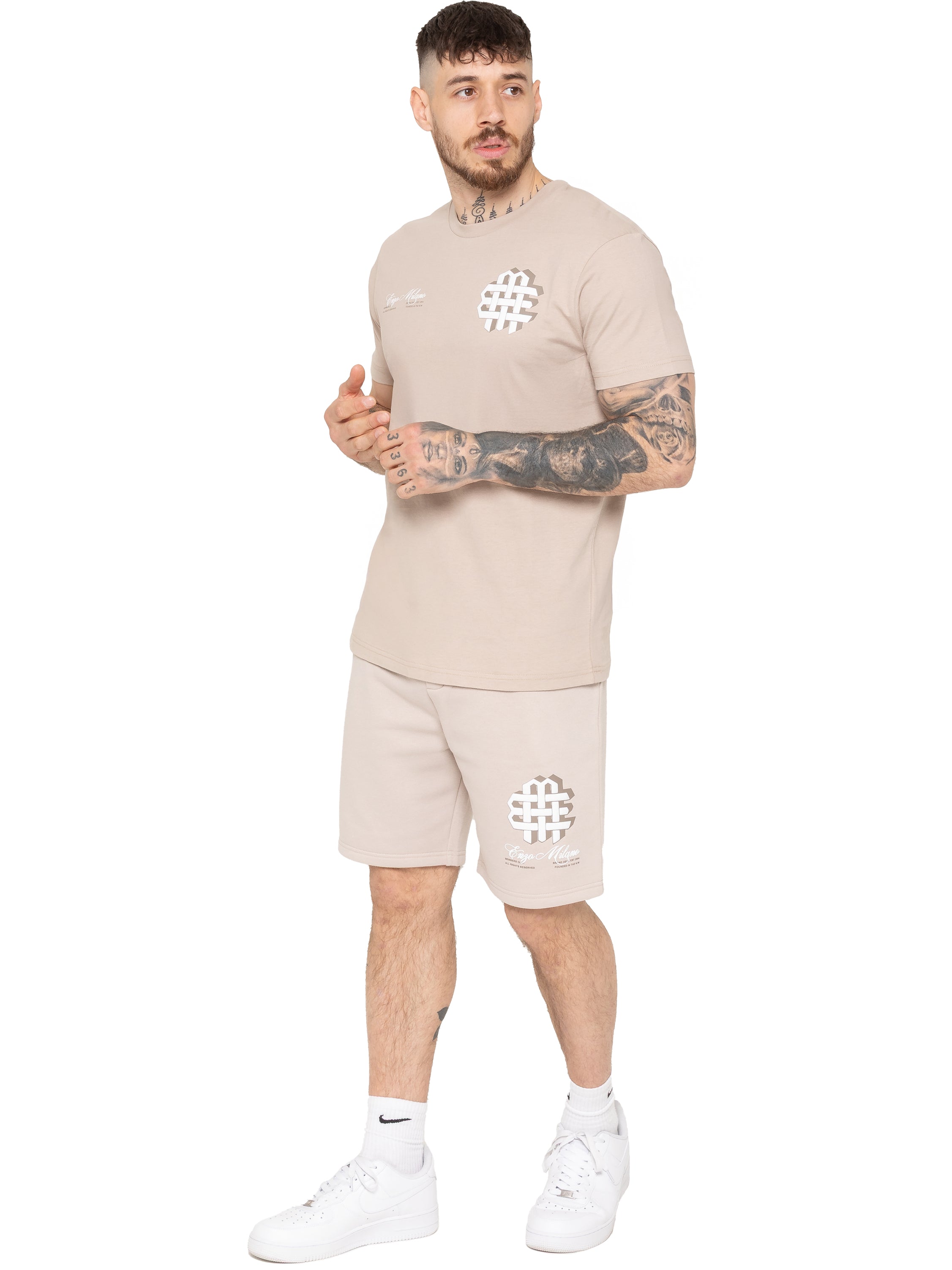 Enzo Milano | Mens Printed Summer Shorts