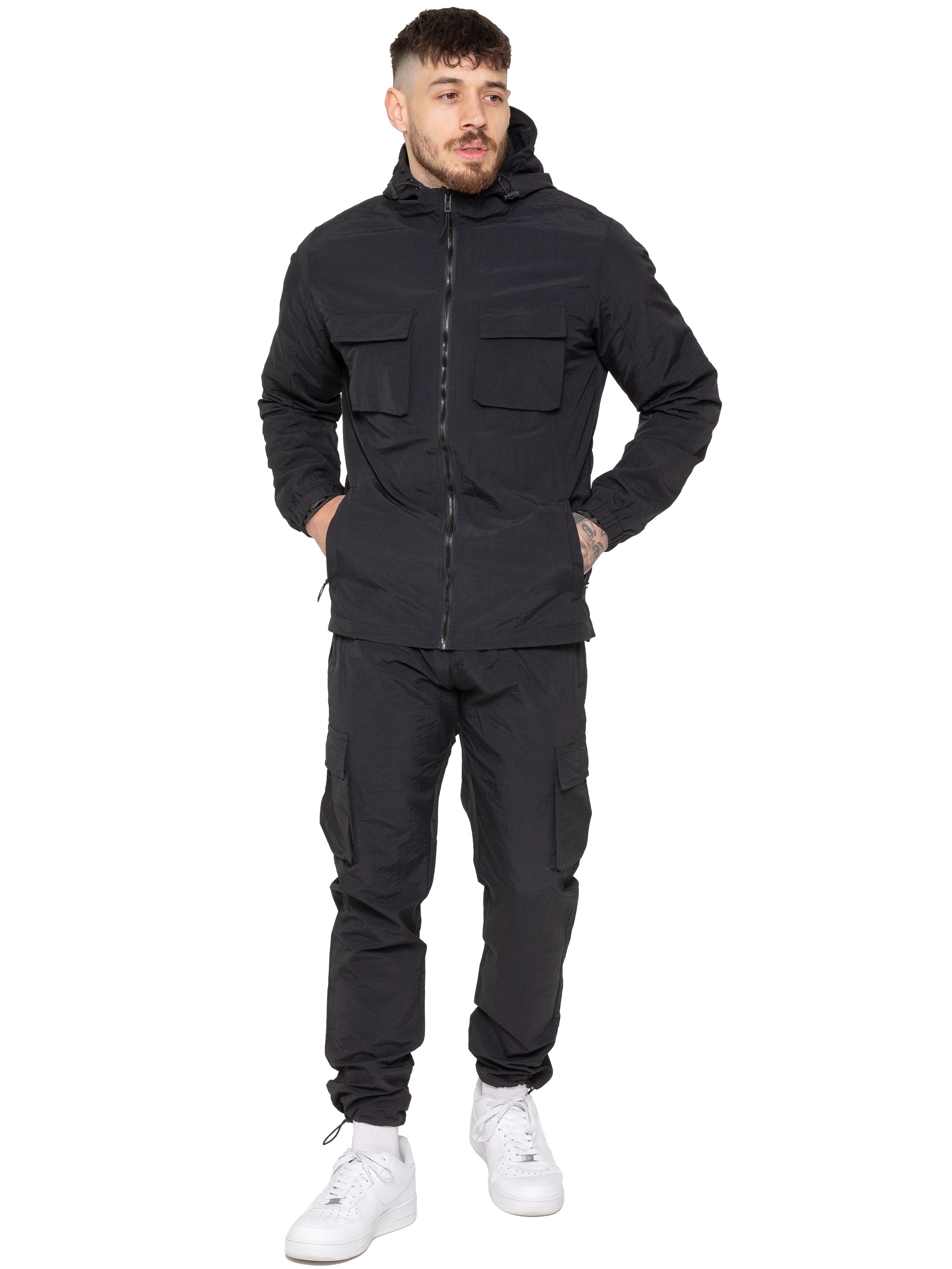 Enzo | Mens Cargo Trousers