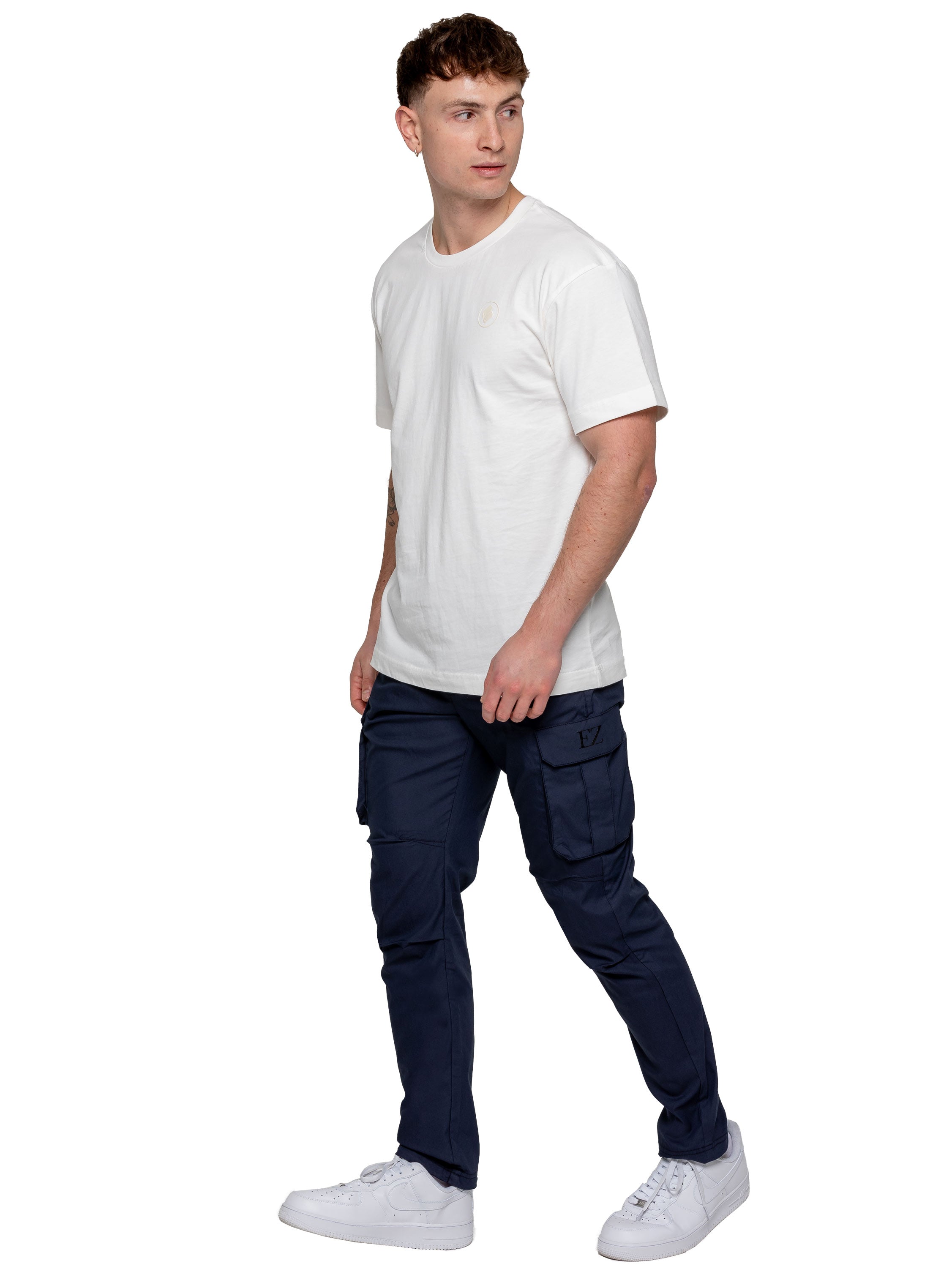 Enzo | Mens Tapered Cargo Pants