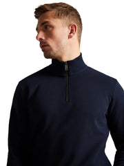 Ted Baker | Mens Half Zip Funnel Neck Sweat - Antram