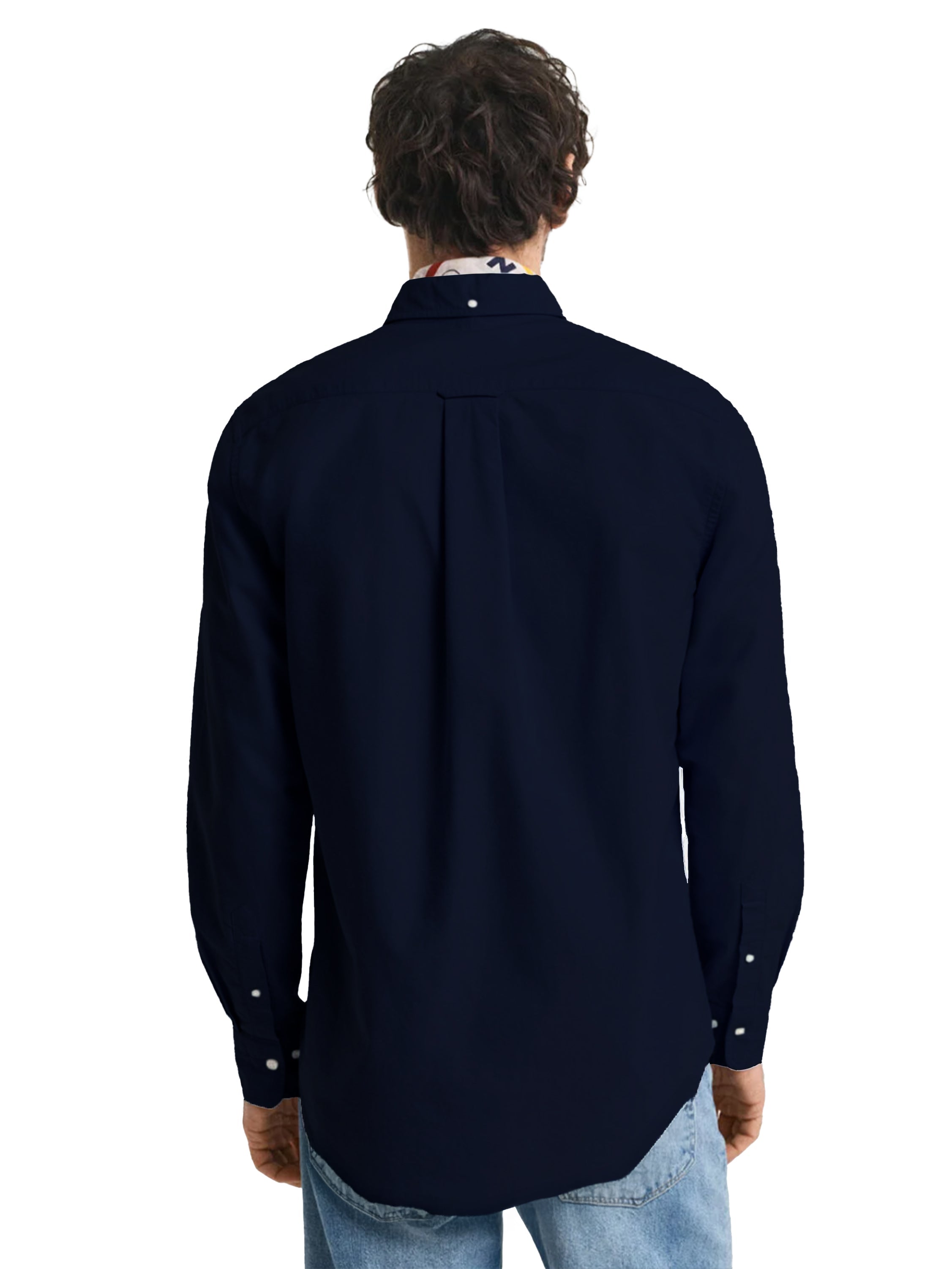 Enzo | Mens Regular Fit Oxford Shirt 2 Pack