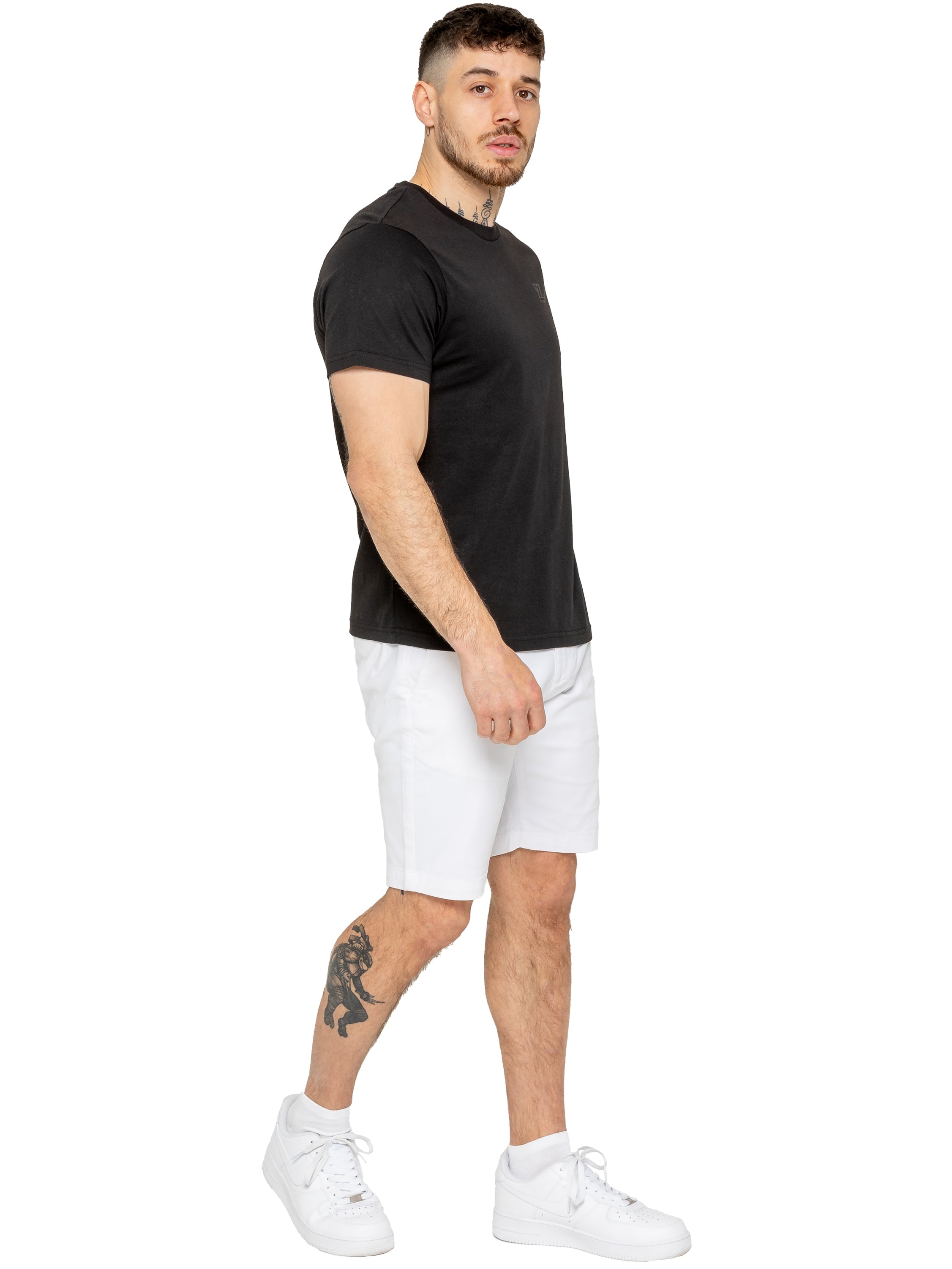 Enzo | Mens Stretch Chino Shorts