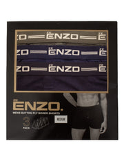 Enzo | Mens 3 Pack Assorted Boxers