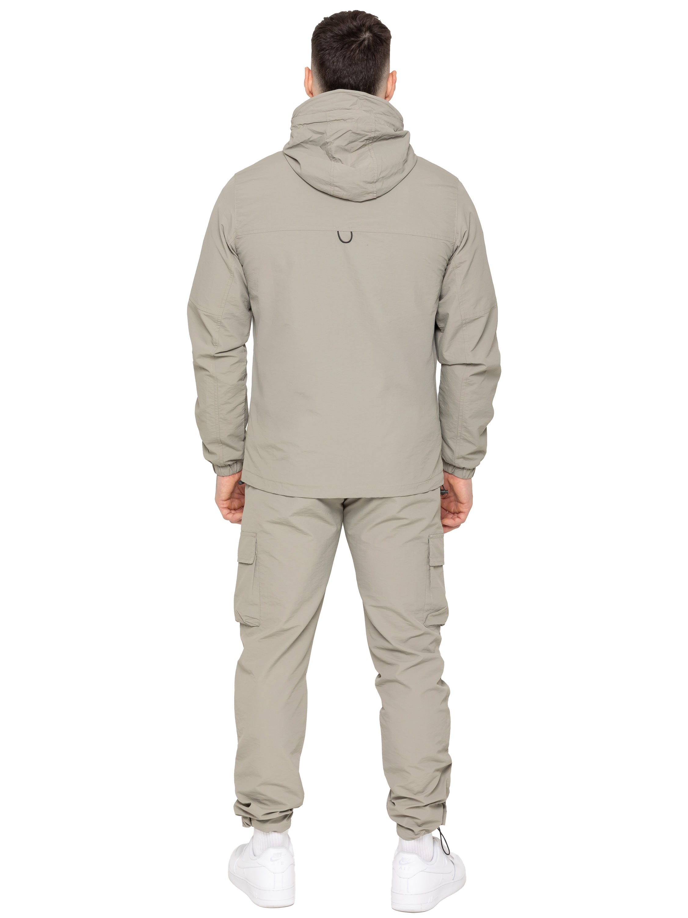 Enzo Milano | Mens Poly Cargo Tracksuit Set