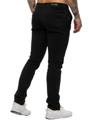 Enzo | Mens Slim Fit Stretch Chino Trousers