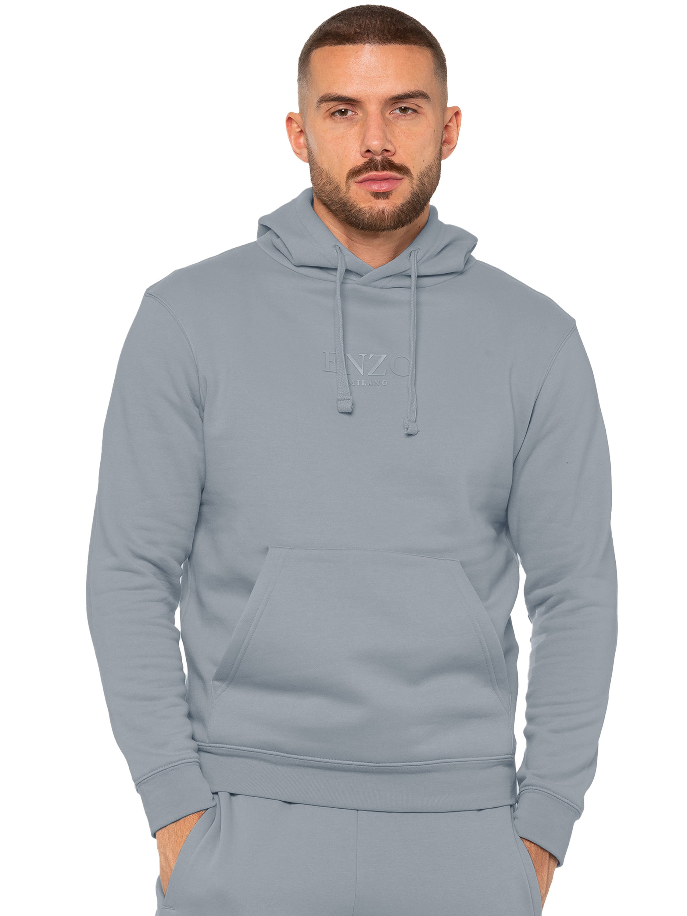Enzo | Mens Pullover Hoodie Tracksuit Set