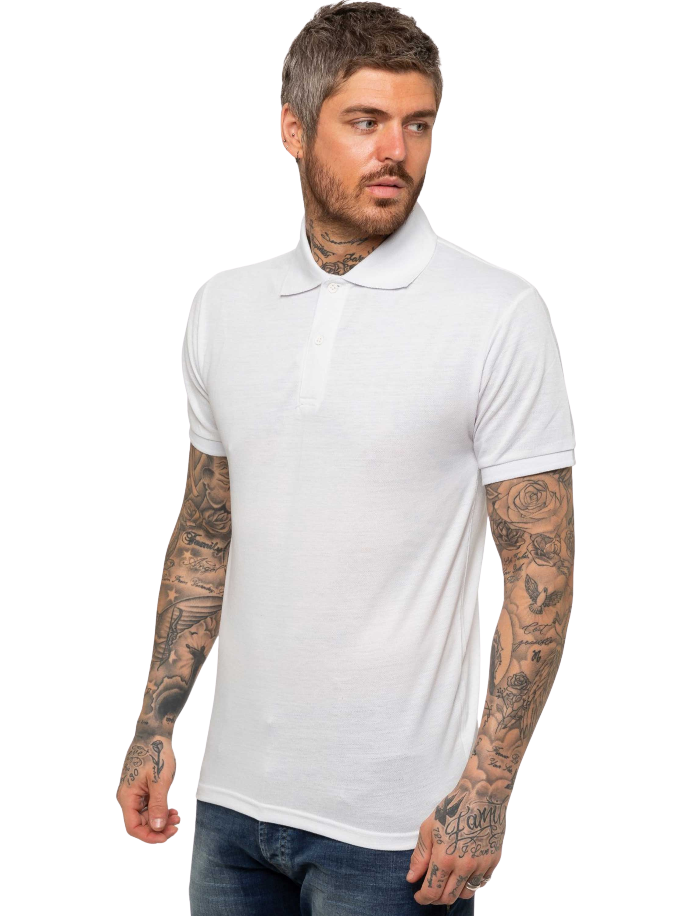 Kruze | Mens Pique Polo T-Shirt