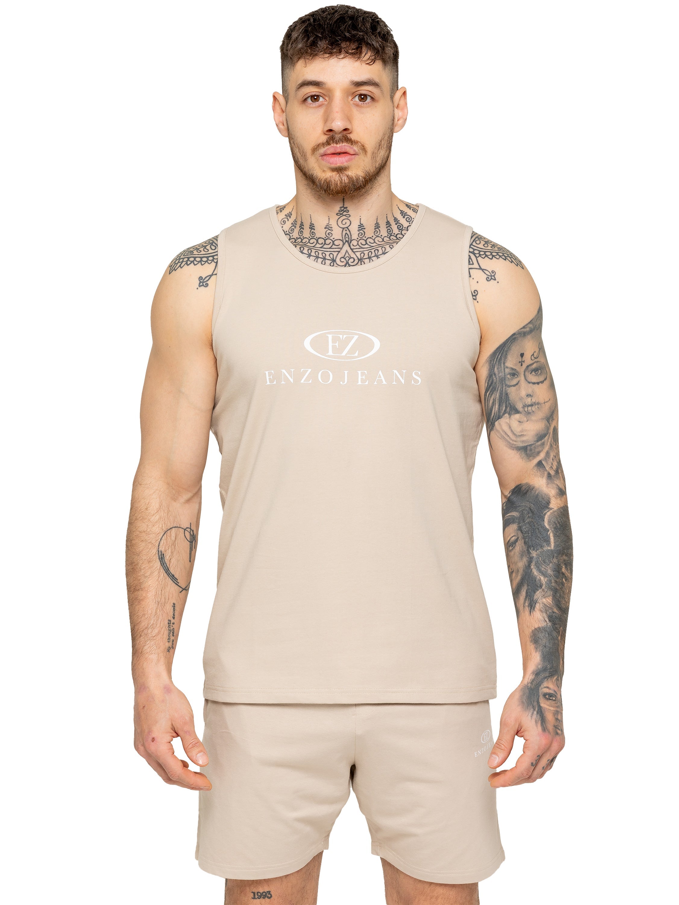 Enzo | Mens Gym Vest