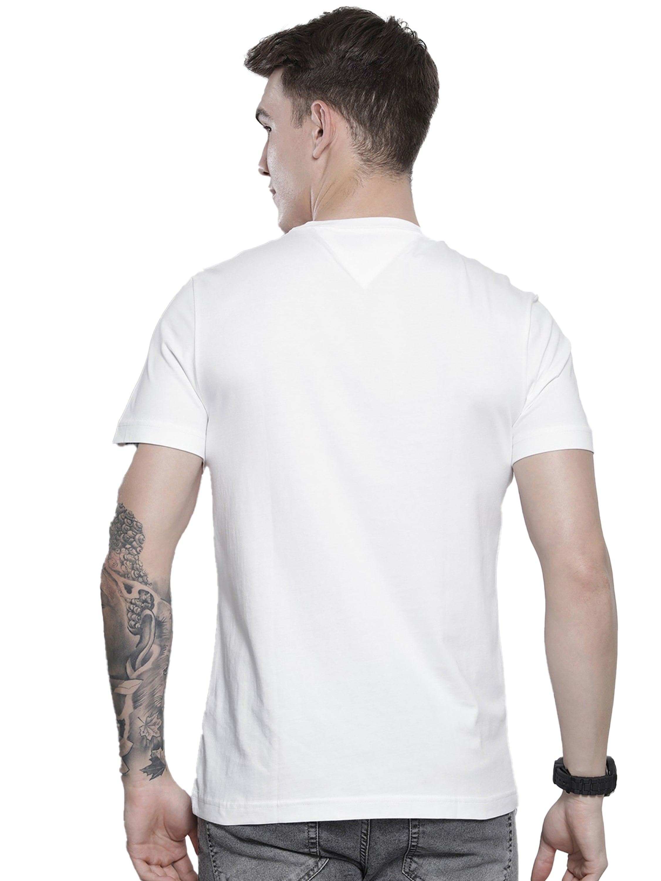 Tommy Hilfiger Mens T Shirt Core Slim Fit Crew Neck T-Shirt