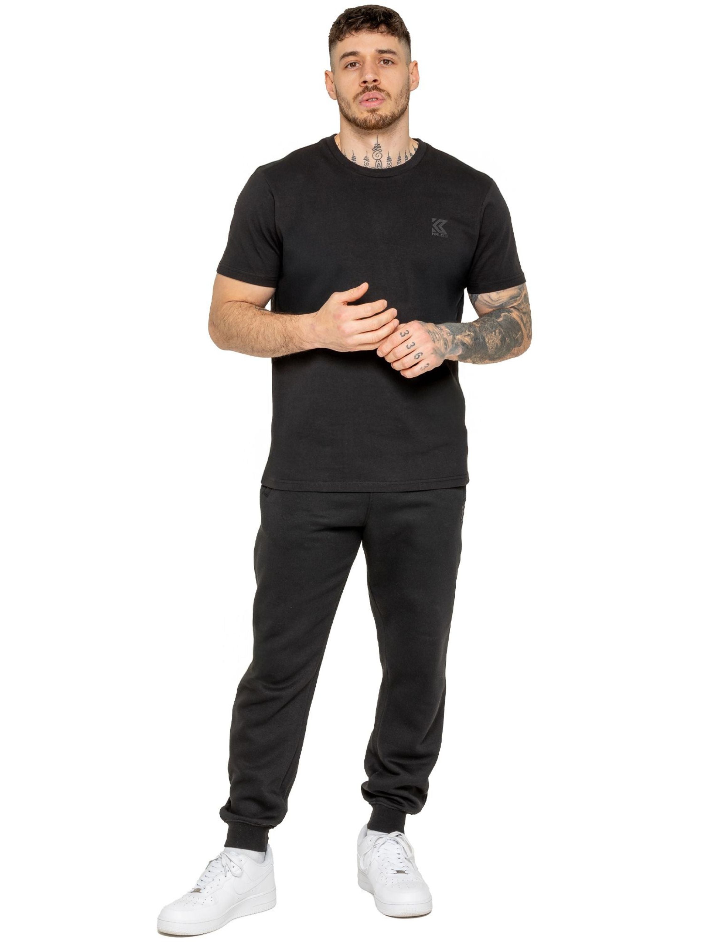 Kruze | Mens Fleece Joggers 2 Pack
