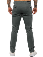 Enzo | Mens Slim Fit Stretch Chino Trousers