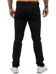 Enzo | Mens Slim Fit Stretch Chino Trousers