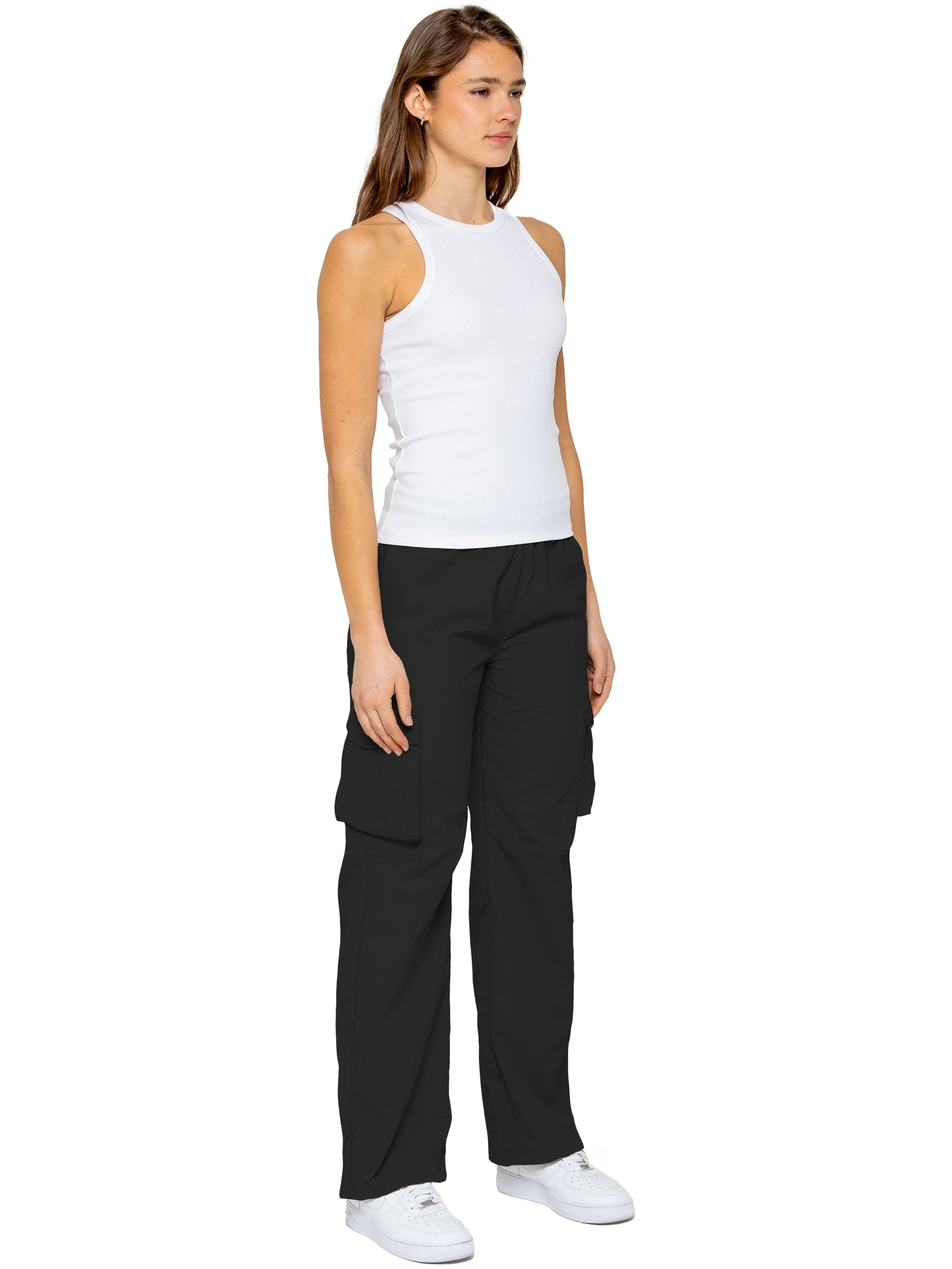Enzo | Womens Parachute Cargo Pants