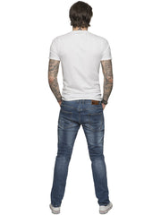ETO | Mens Designer Tapered Fit Stretch Denim Jeans