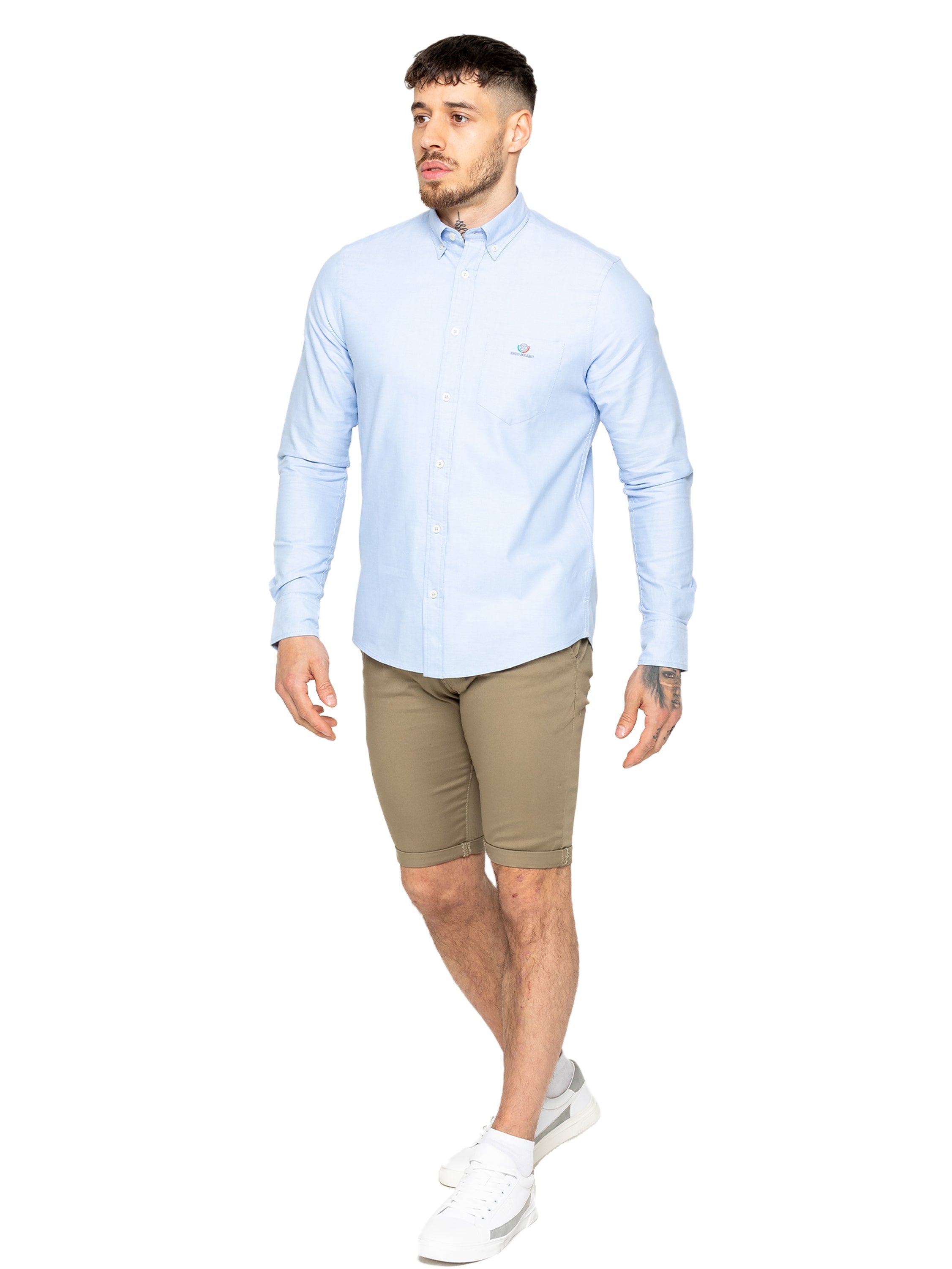 Enzo | Mens Regular Fit Oxford Shirt