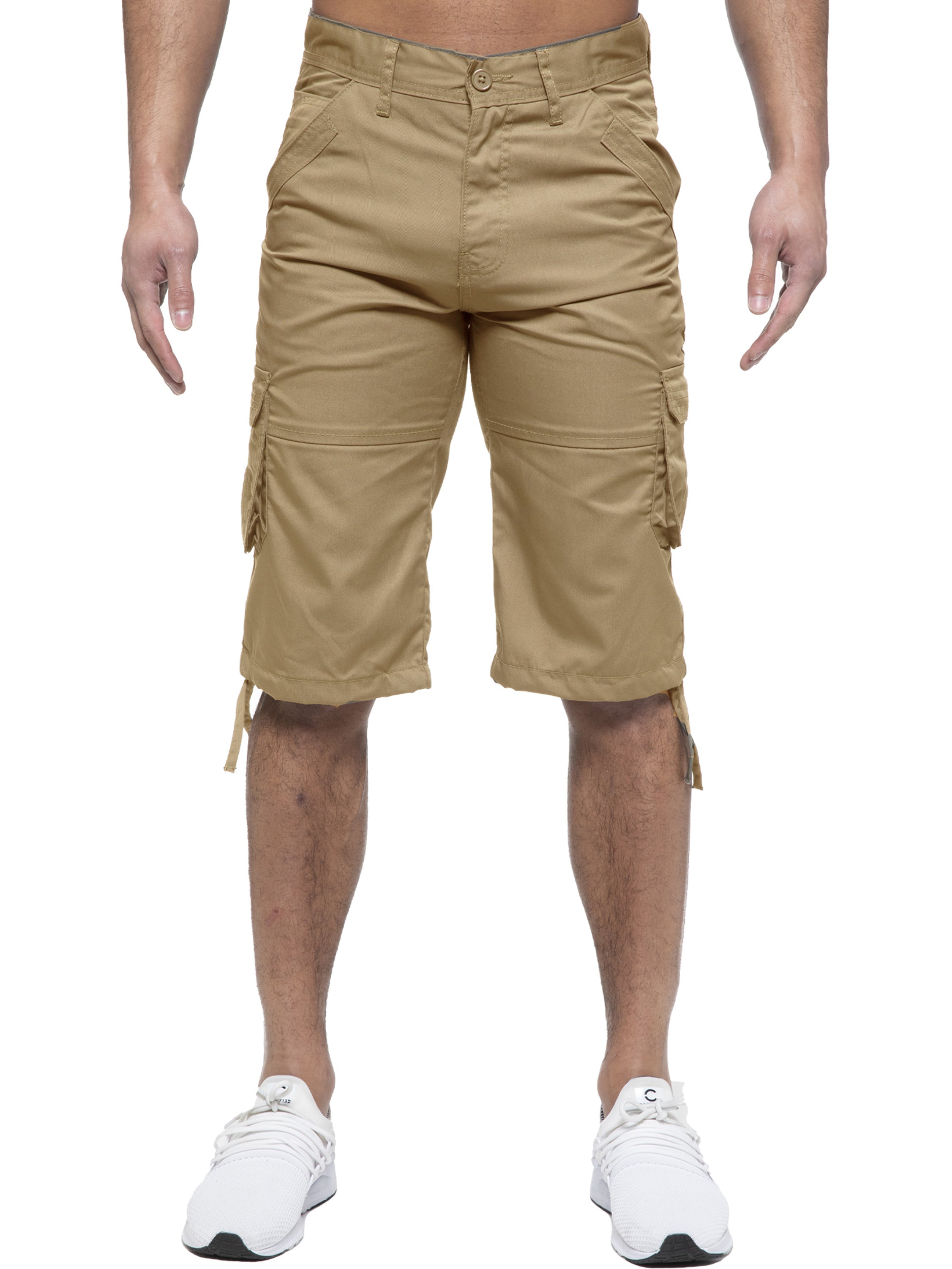 Enzo | Mens Cargo Combat Shorts
