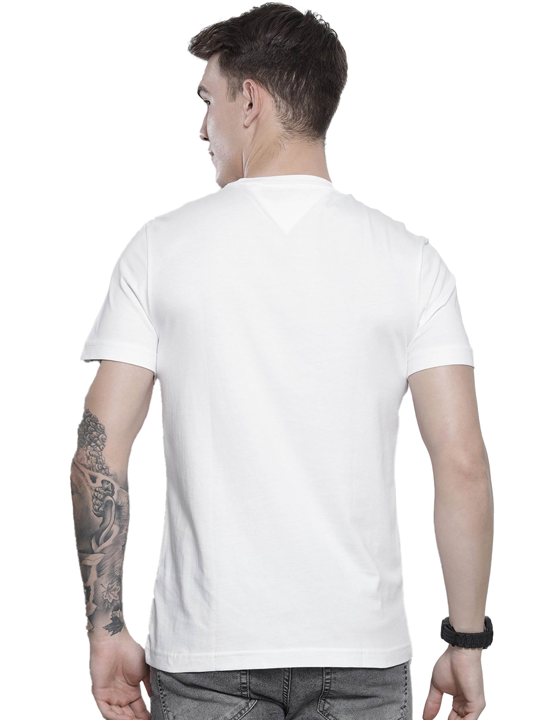 Tommy Hilfiger Mens T Shirt Core Slim Fit Crew Neck T-Shirt