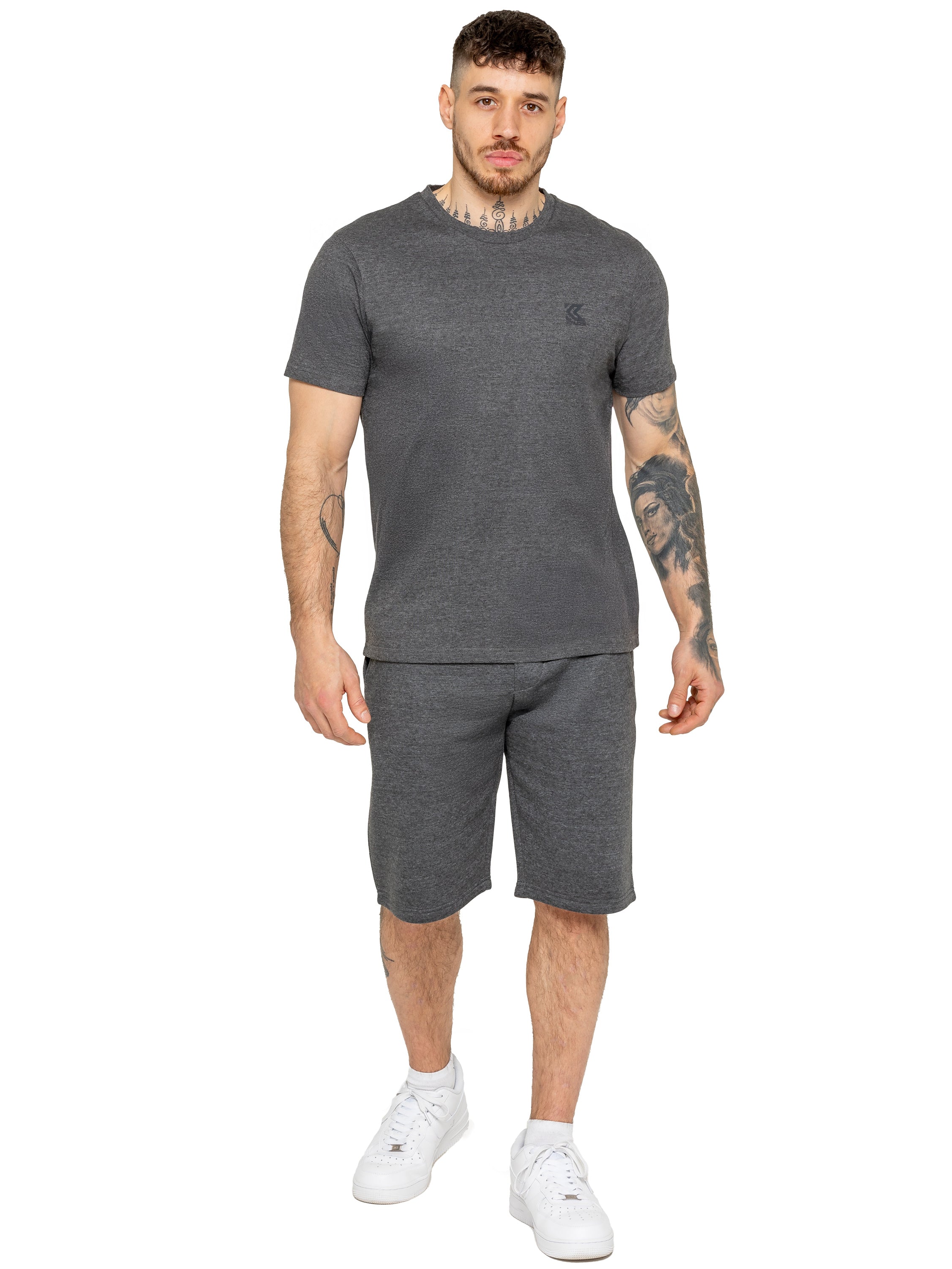 Kruze | Mens 2 Pack Fleece Shorts