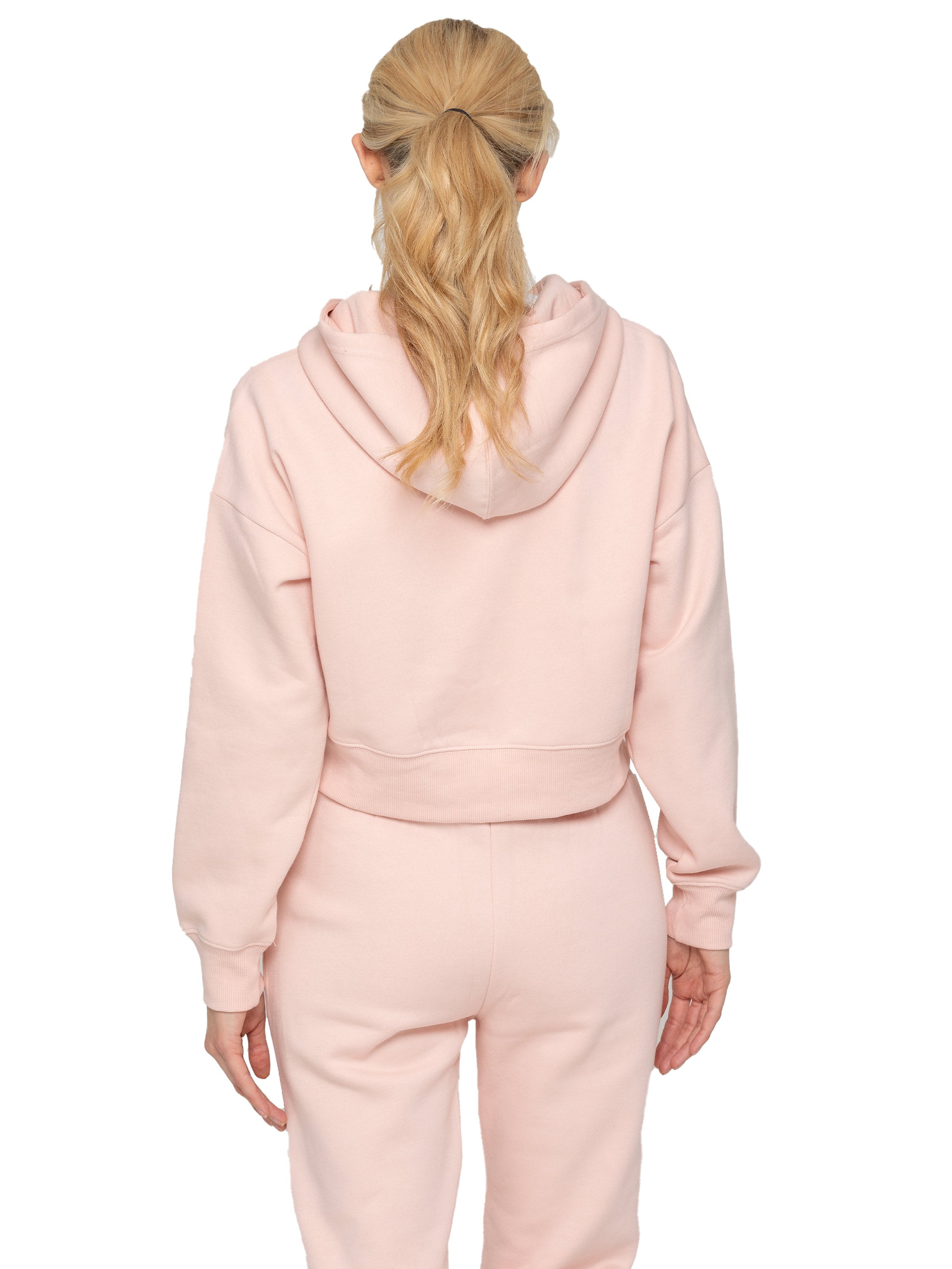 Enzo | Womens Cropped Zipped Hoodie