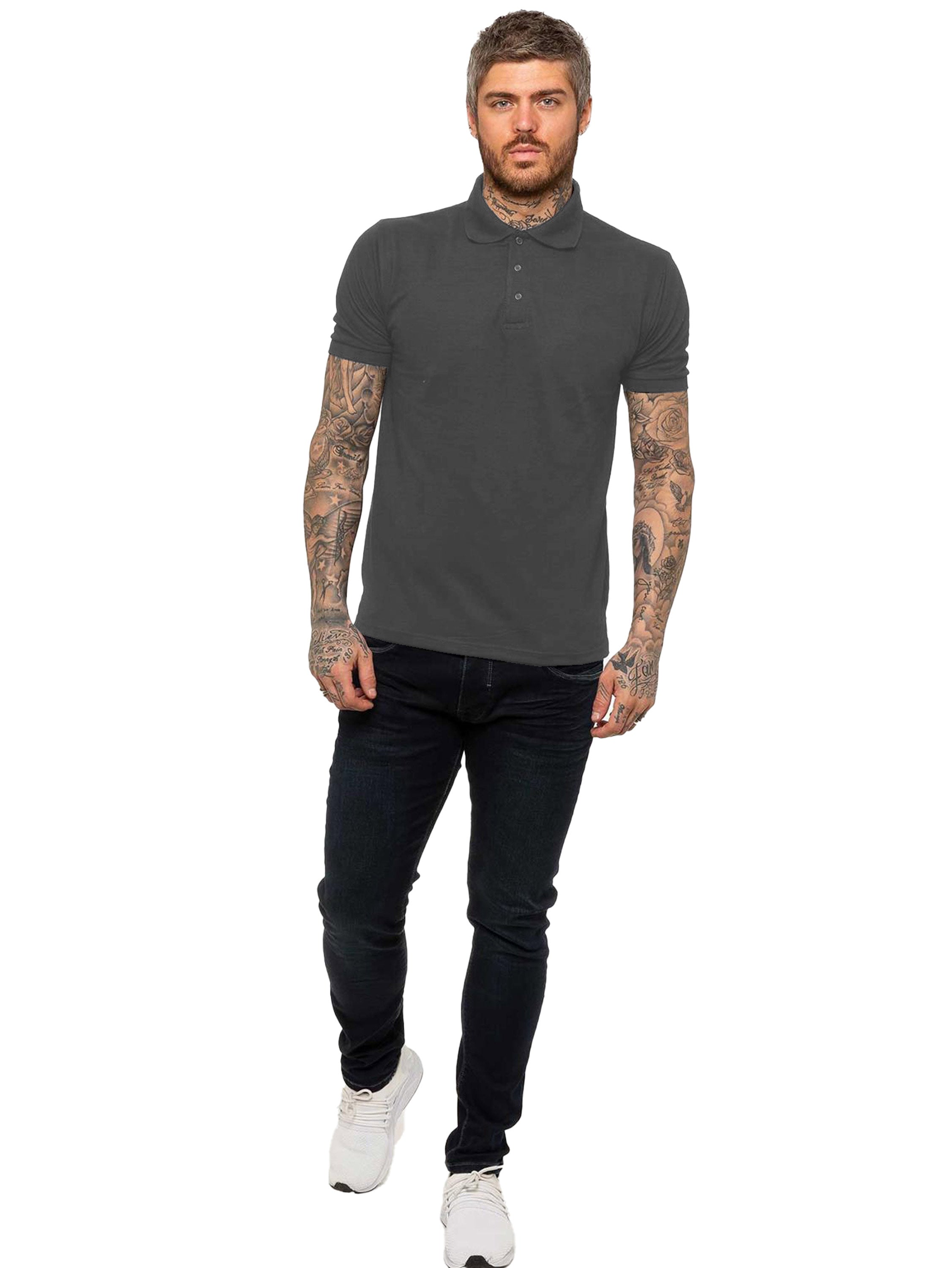 Kruze | Mens Pique Polo T-Shirt