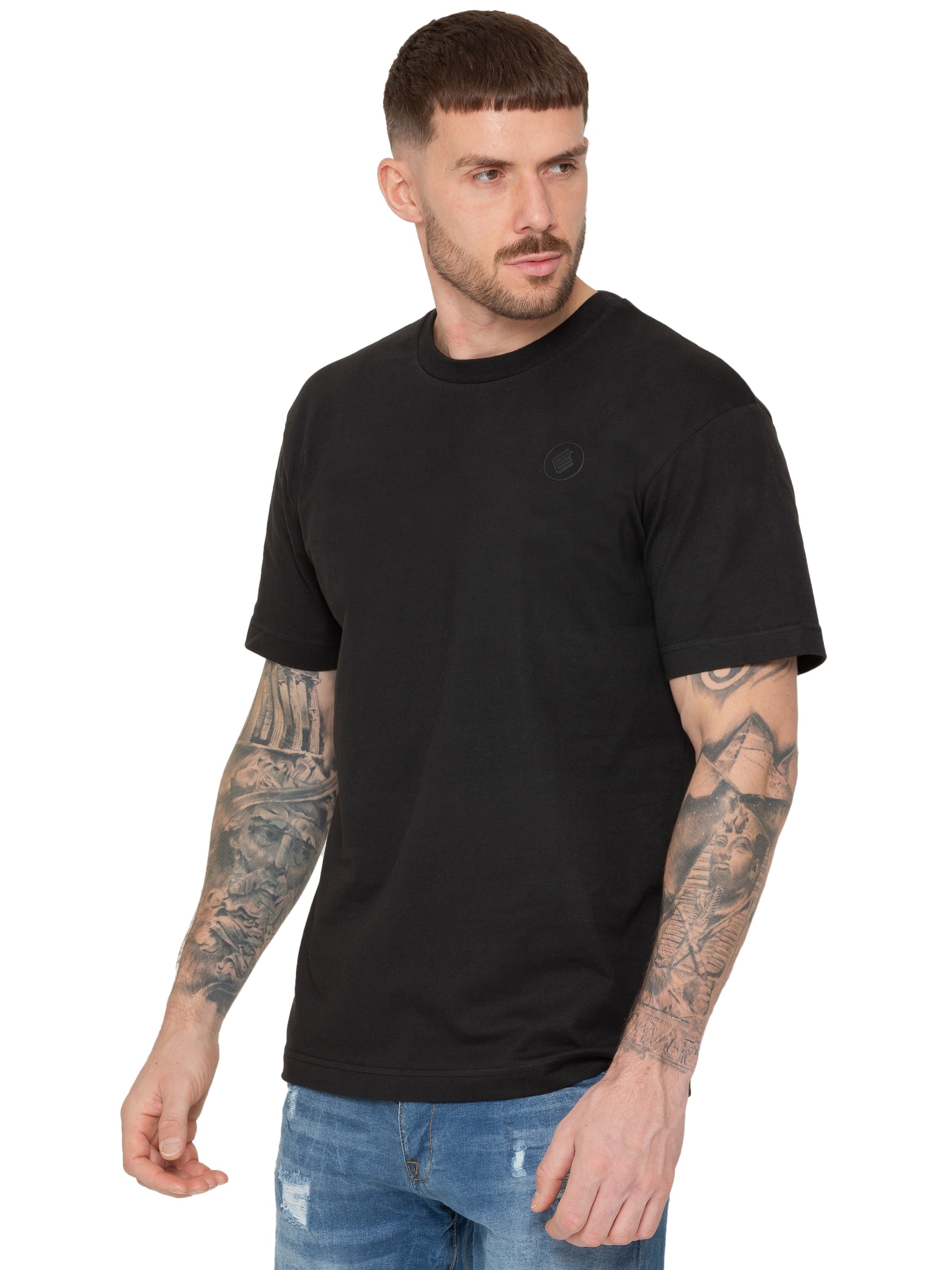 Enzo | Oversized Crew Neck T-Shirt 3 Pack