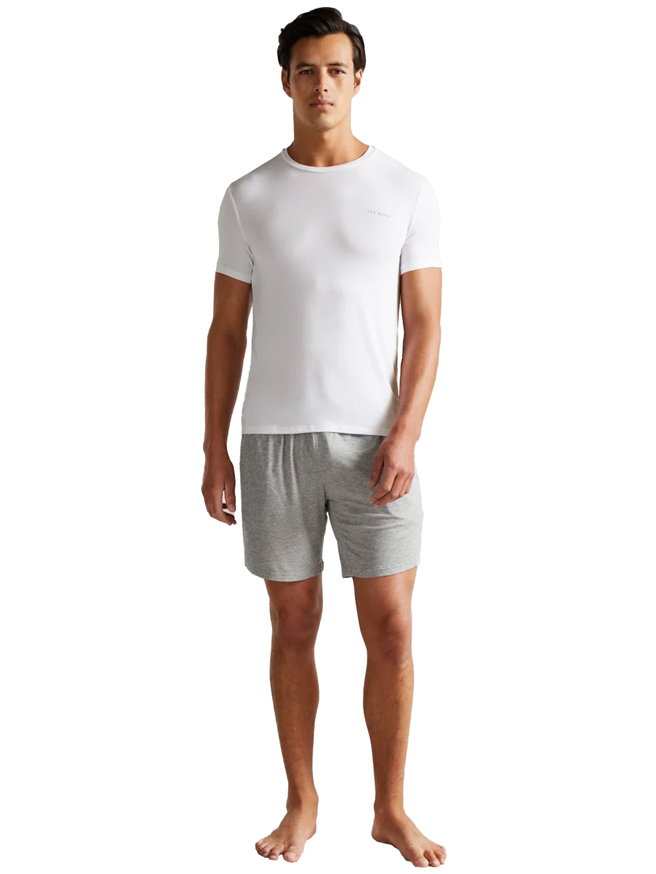 Ted Baker | Mens Solid Modal T-Shirt - Peacock