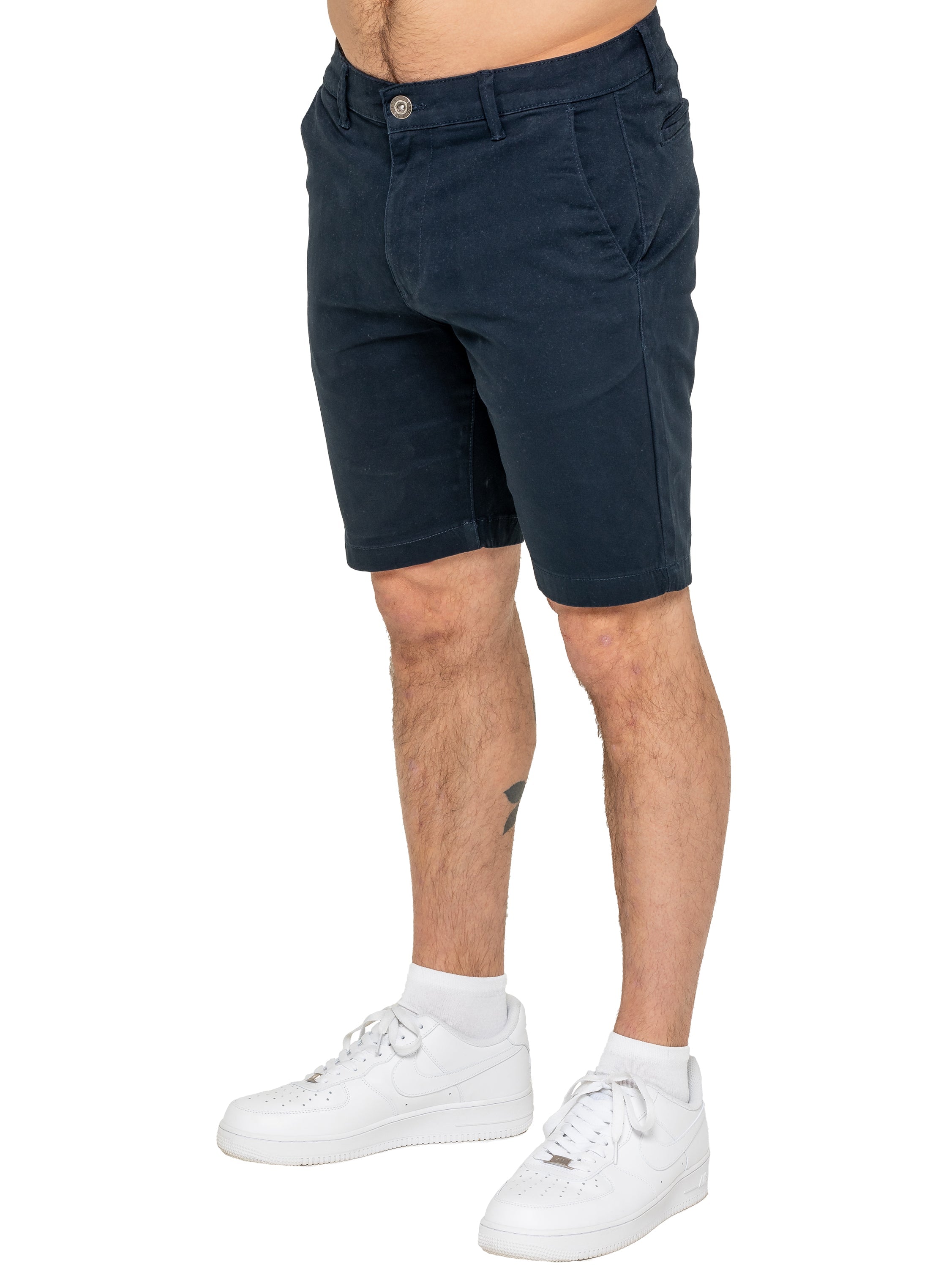 Enzo | Mens Stretch Chino Shorts