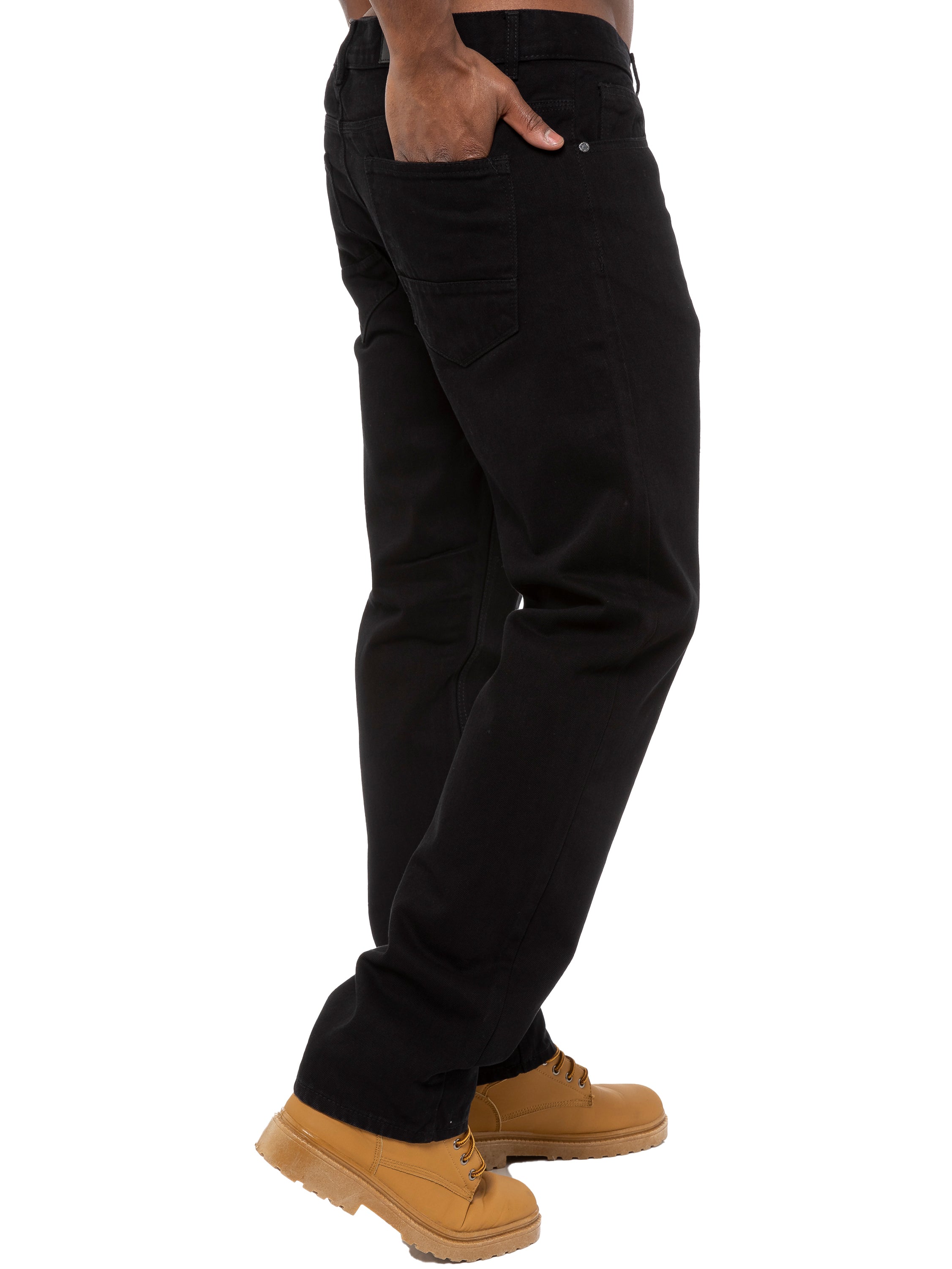 Enzo | Mens Regular Straight Leg Jeans