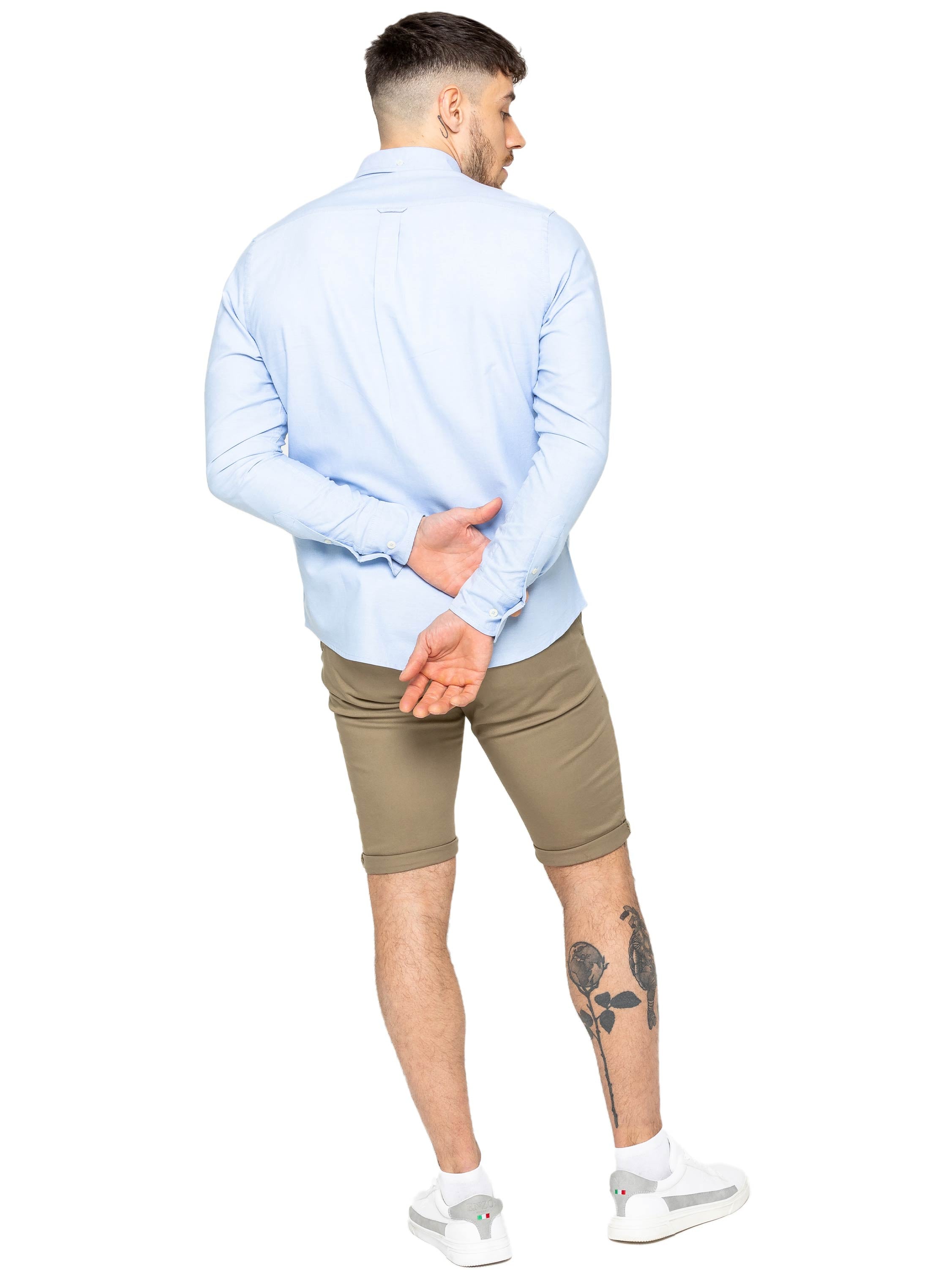 Enzo | Mens Regular Fit Oxford Shirt