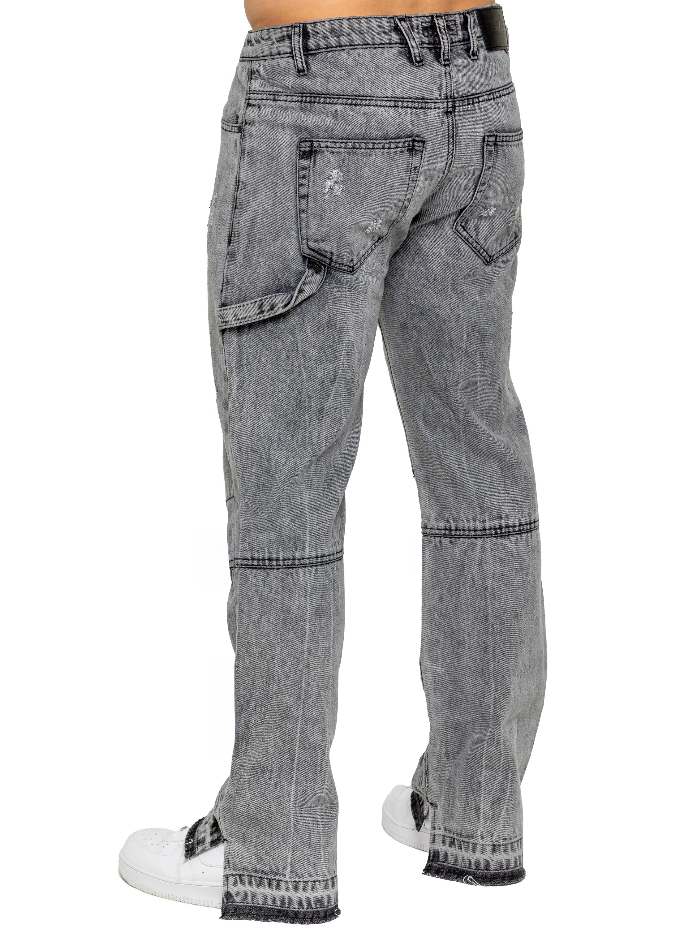 Enzo Milano | Men's Split Hem Jeans