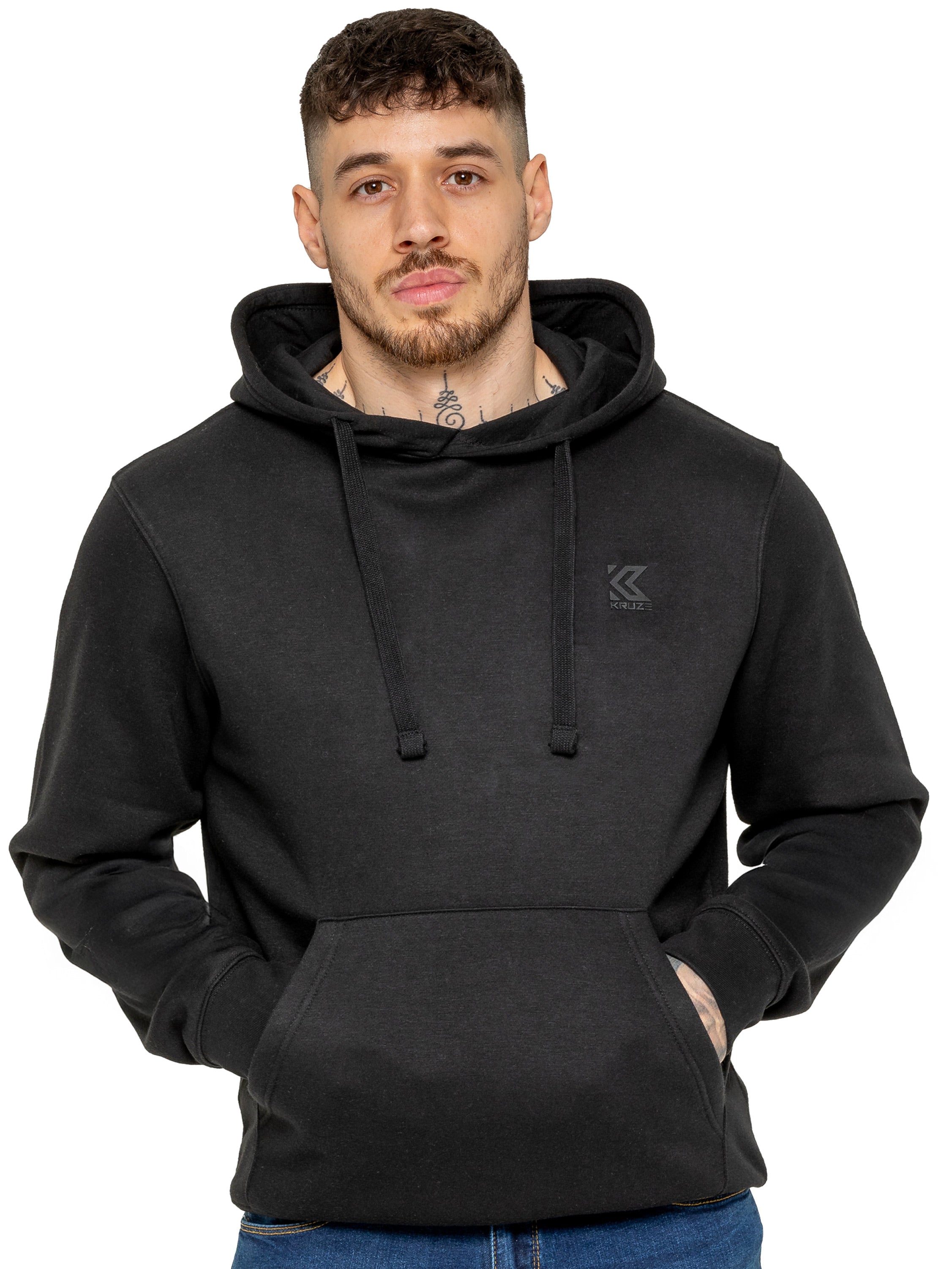 Kruze | Mens Fleece Hoodie 2 Pack
