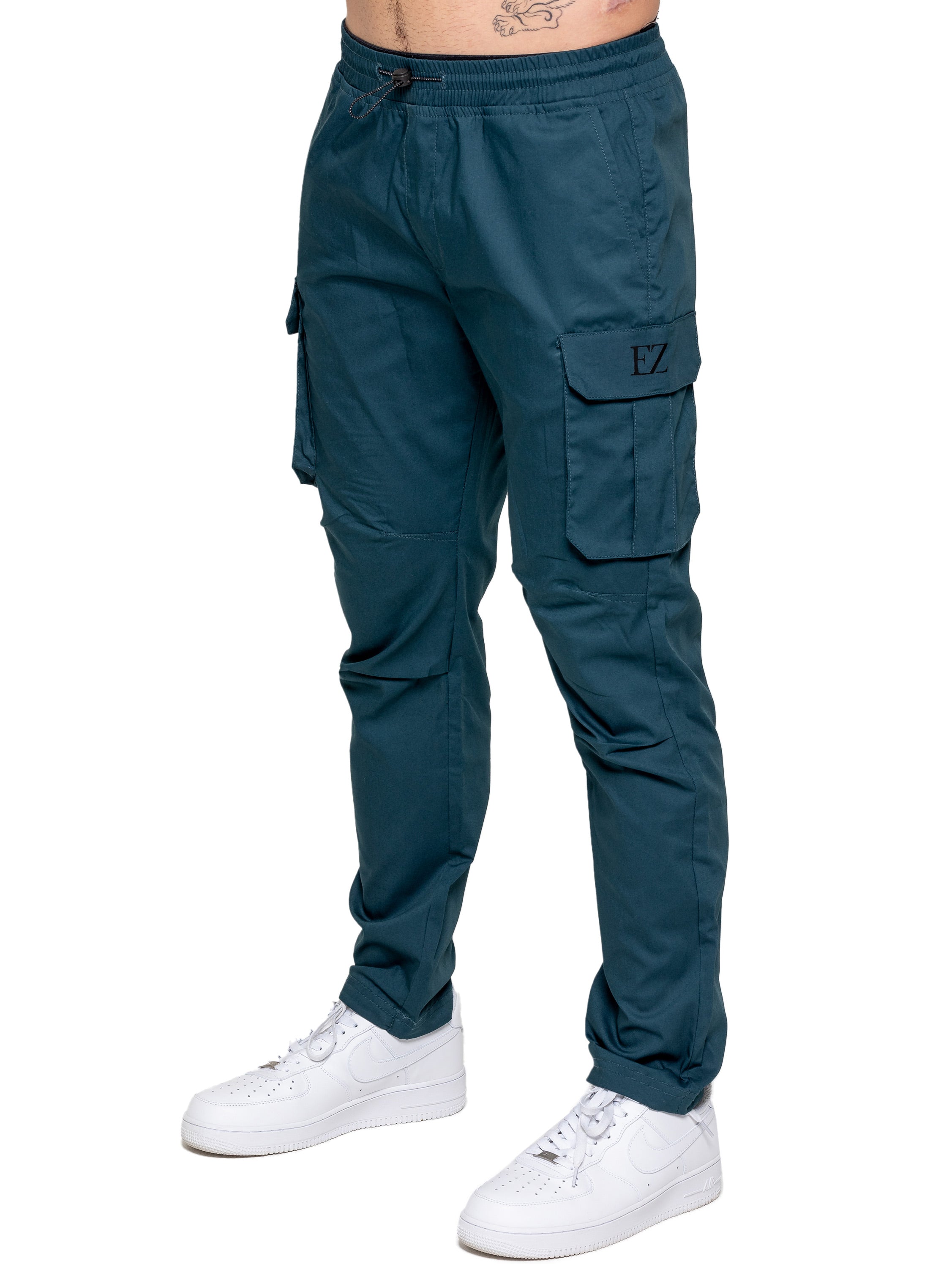 Enzo | Mens Tapered Cargo Pants
