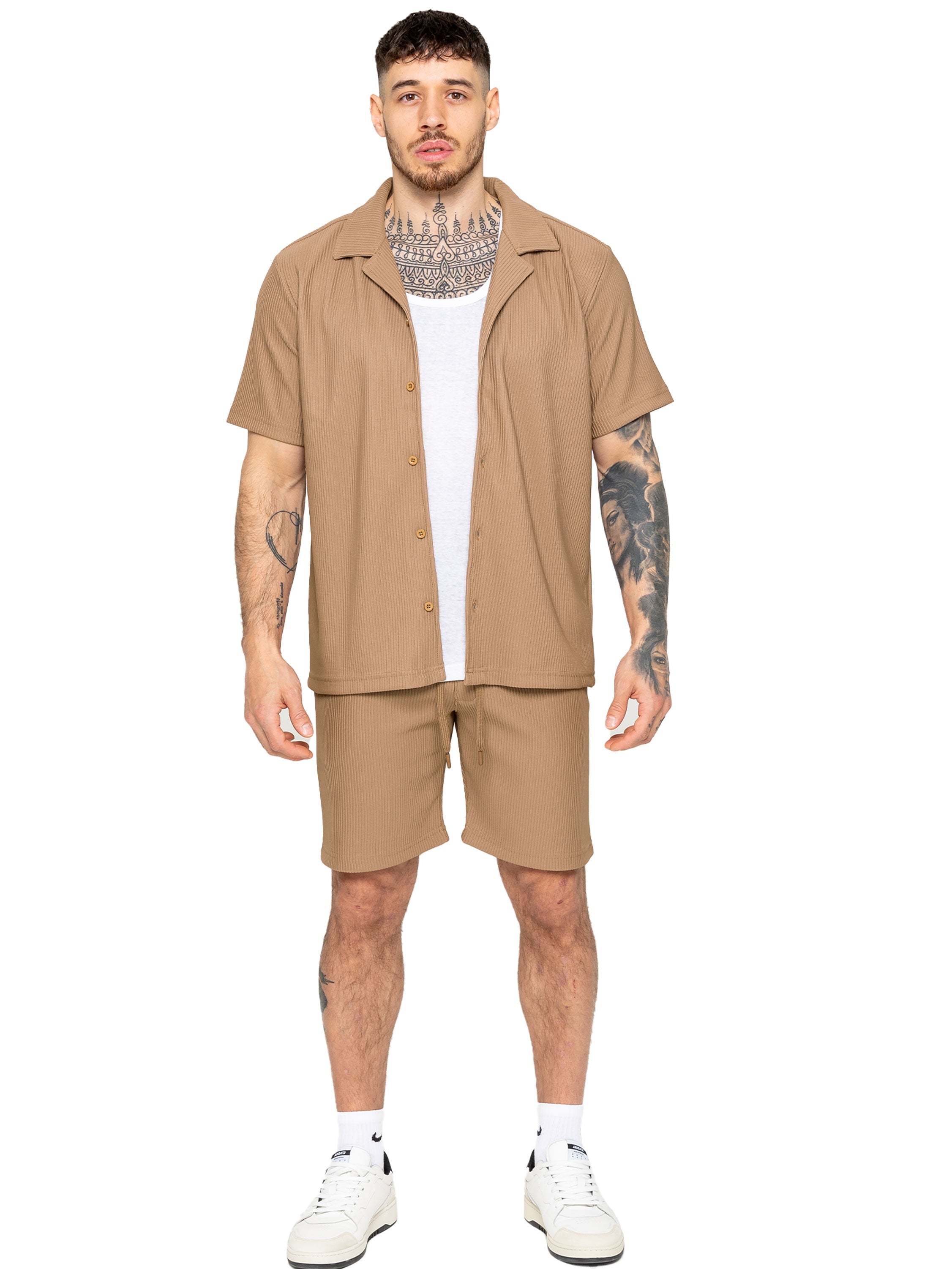 Enzo | Mens Textured Summer Outfit Set