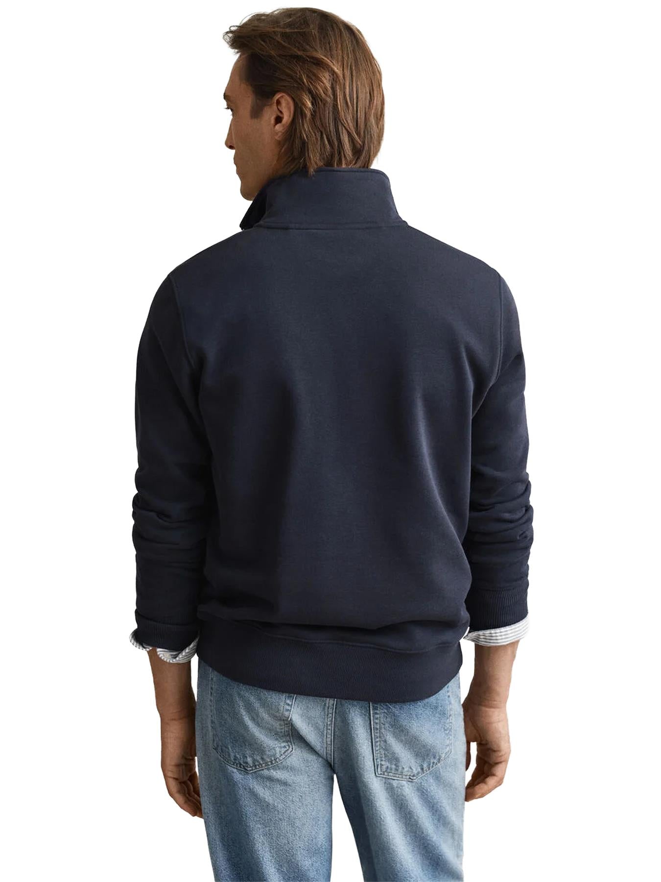 Gant | Mens Archive Shield Half Zip Sweatshirt