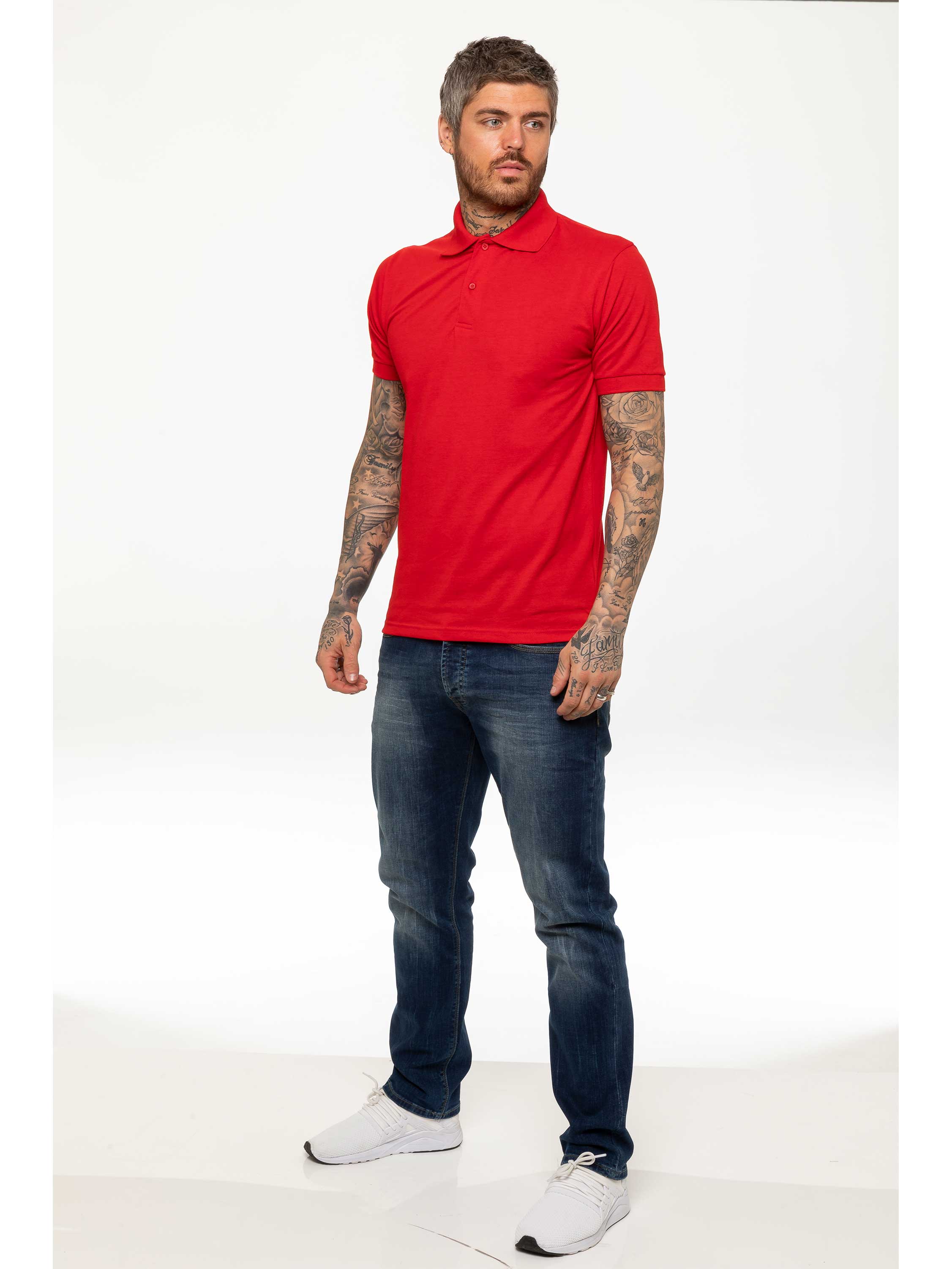Kruze | Mens Pique Polo T-Shirt