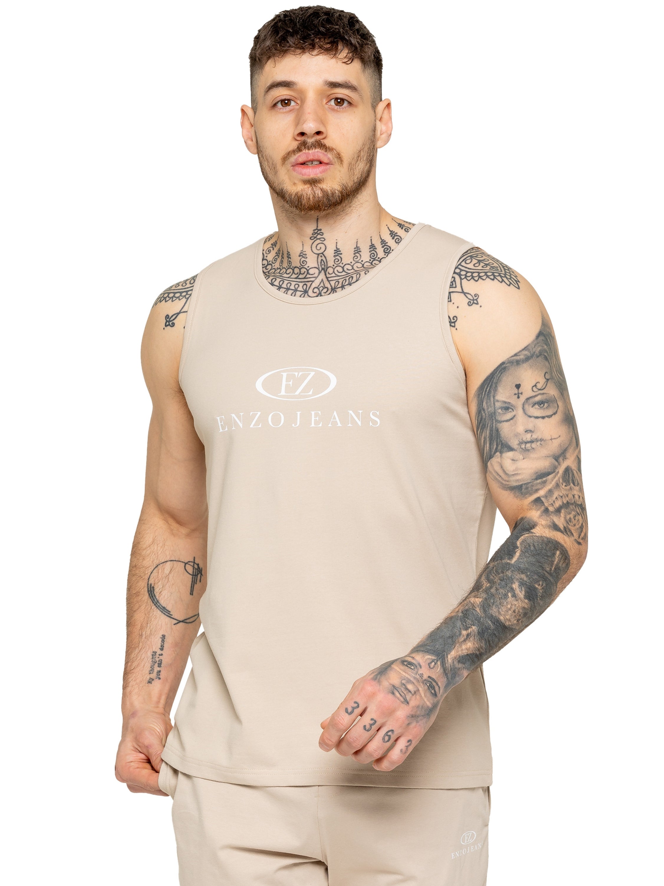 Enzo | Mens Gym Vest