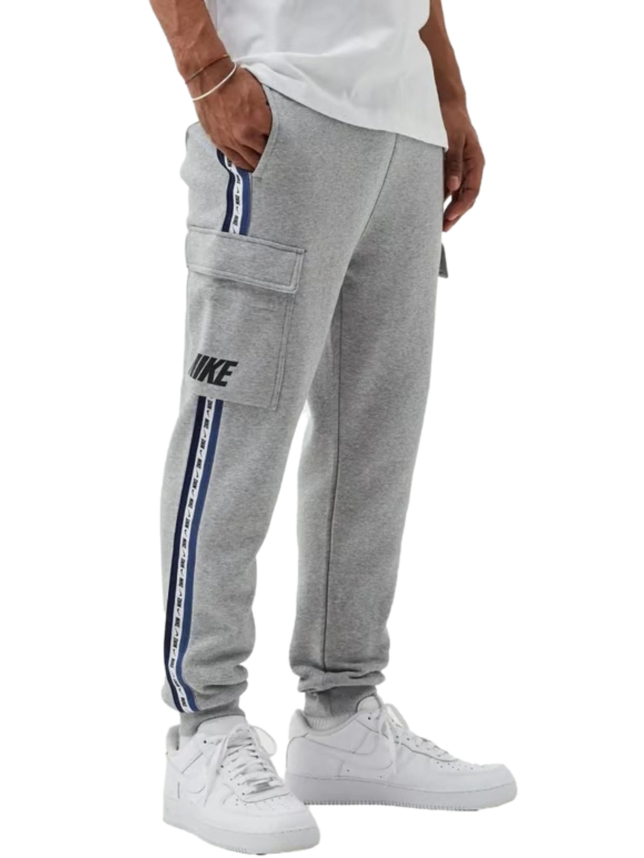 Nike | Men's Fleece Cargo Crew Neck Tracksuit