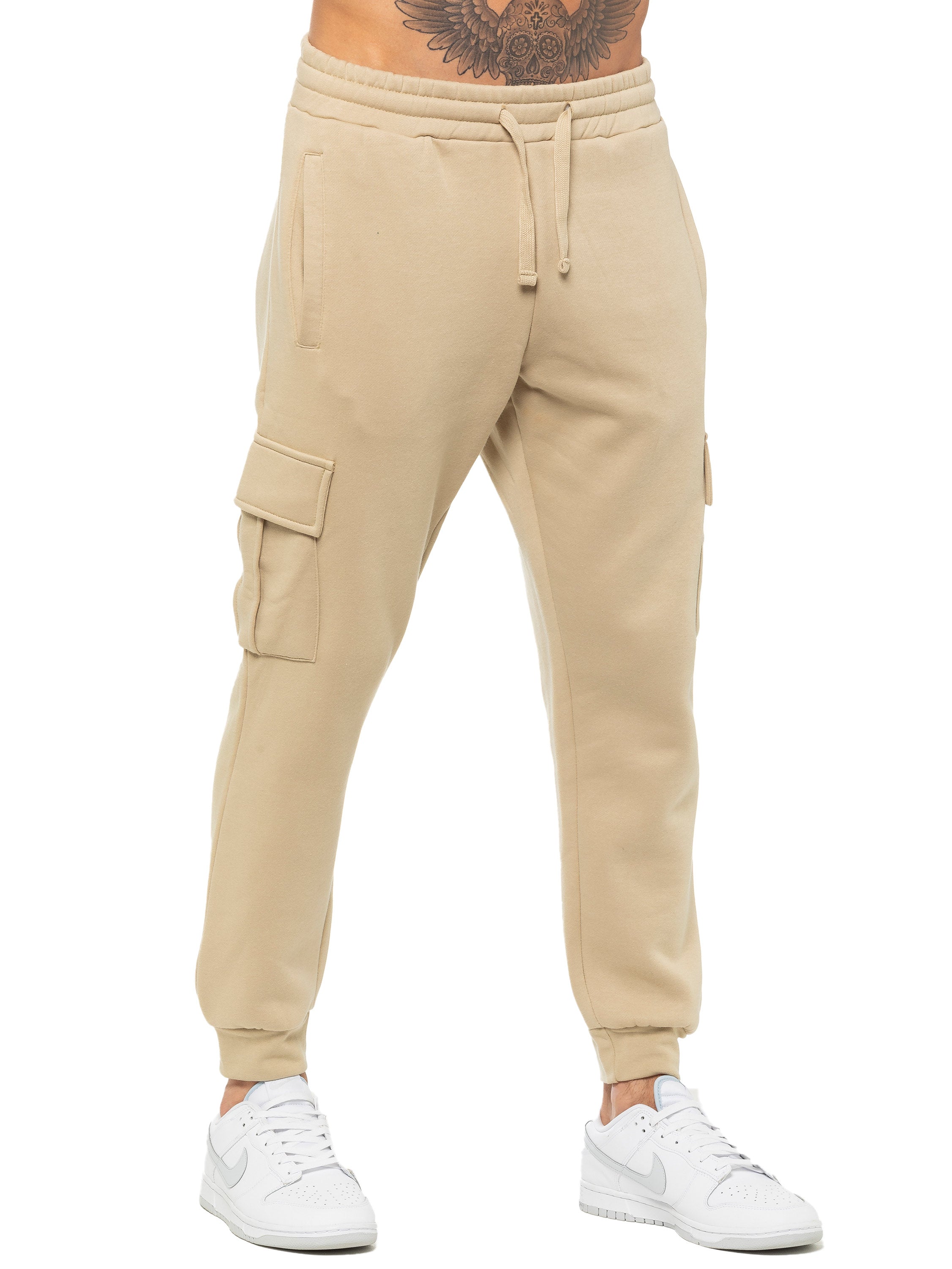 Enzo | Mens Cargo Joggers