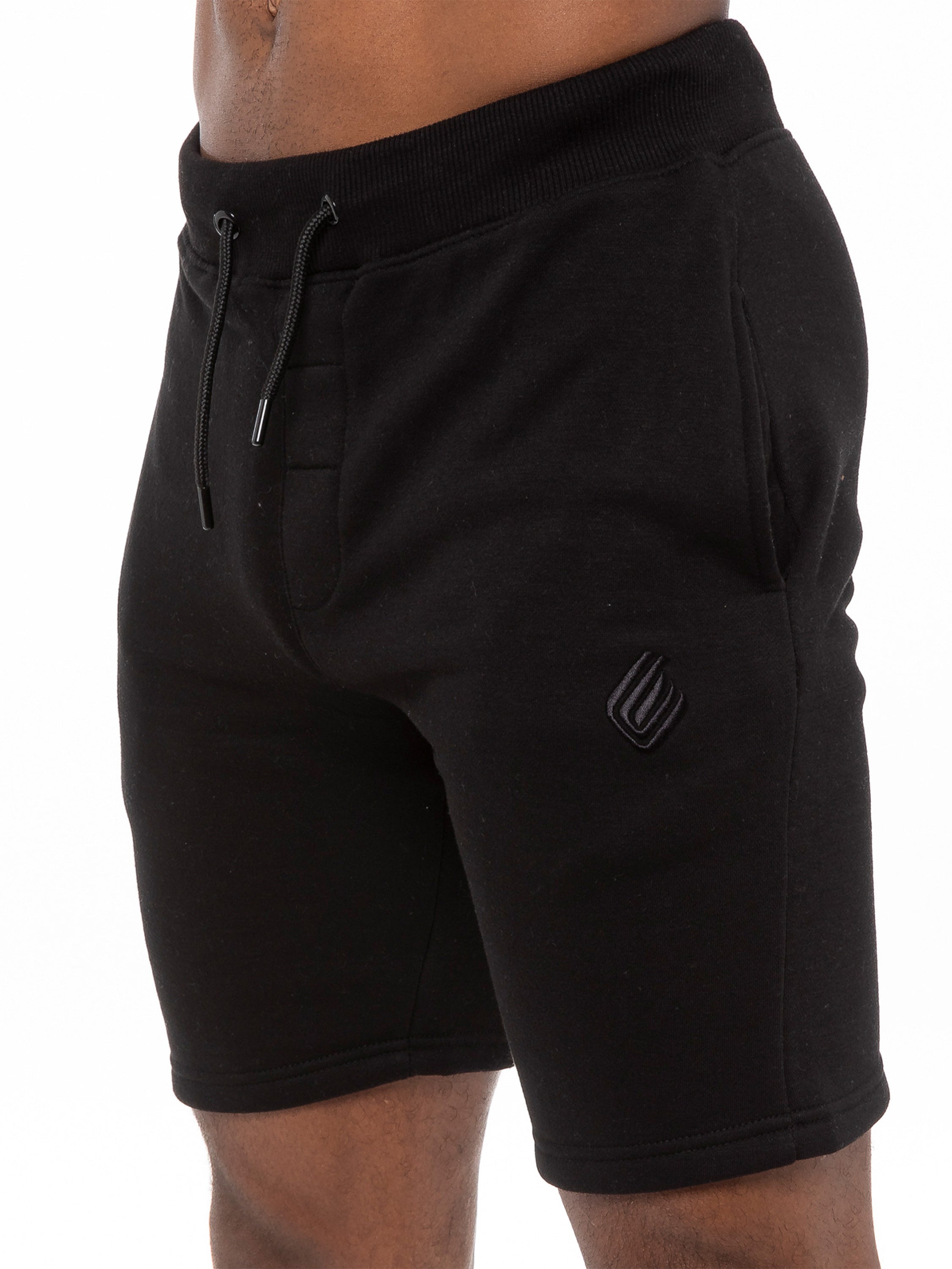 Mens Fleece Gym Shorts | Enzo Designer Menswear 2 Pack