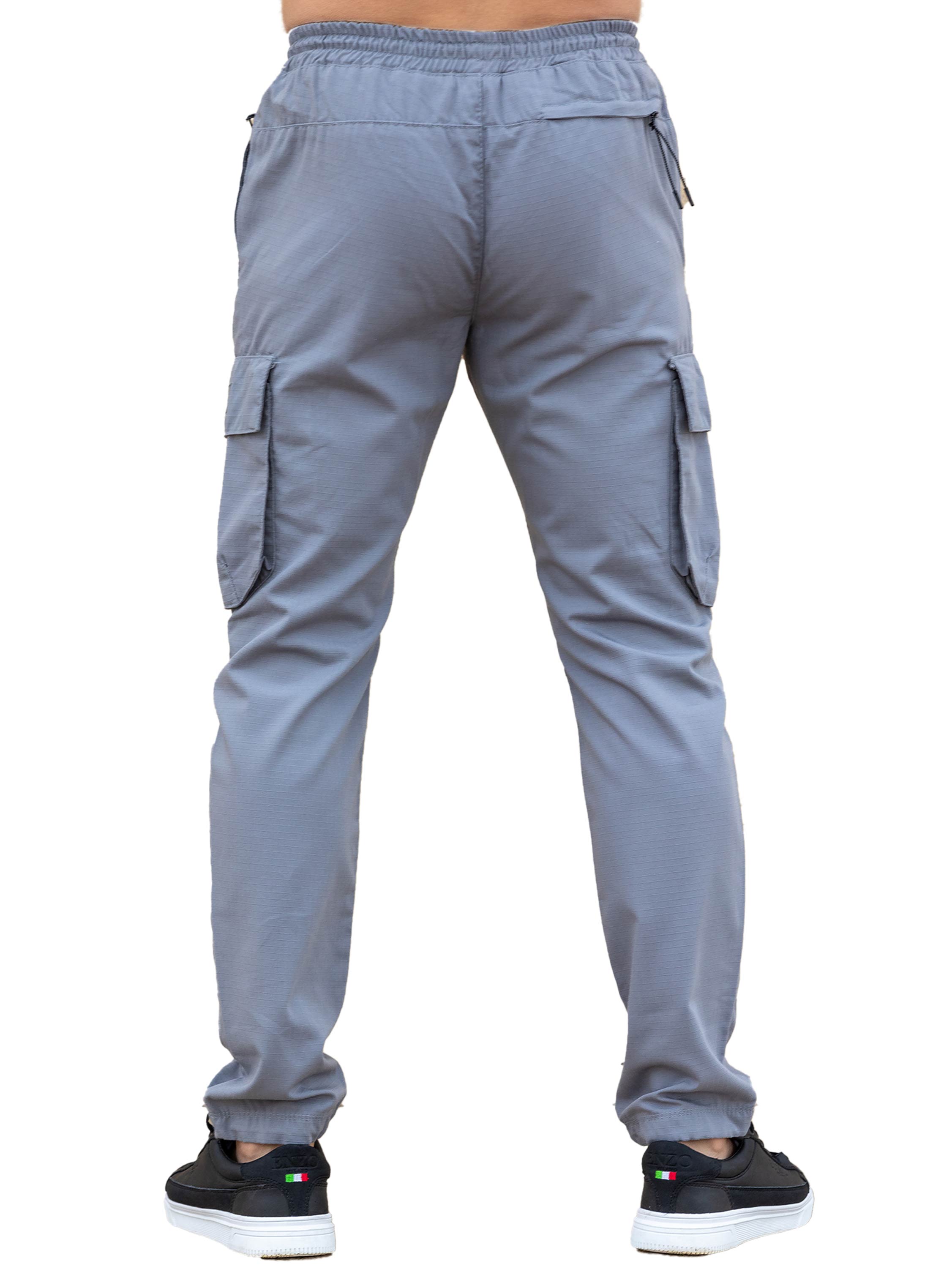 Enzo | Mens Technical Cargo Trousers