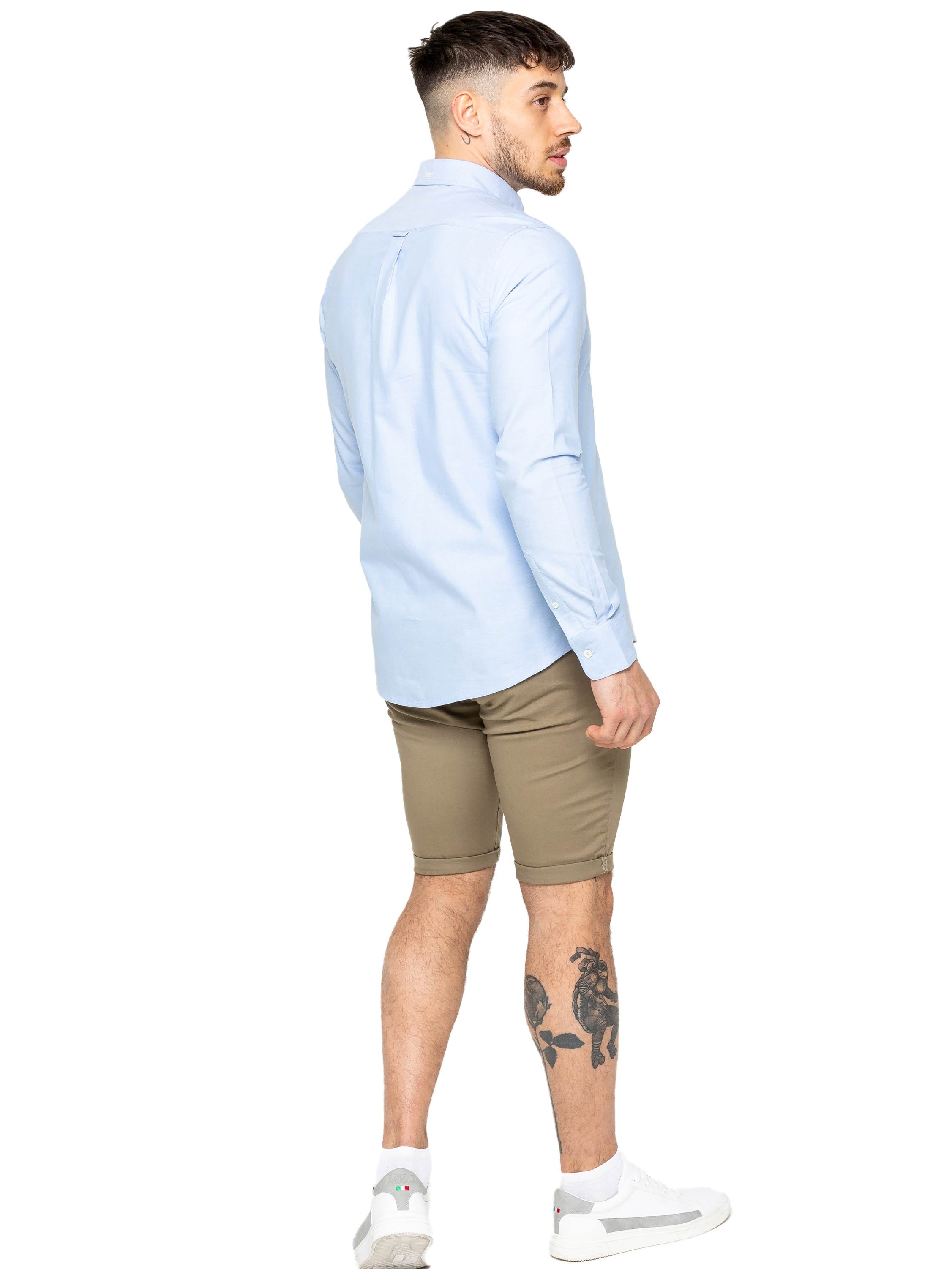 Enzo | Mens Regular Fit Oxford Shirt