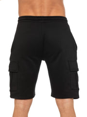 Enzo | Mens Cargo Fleece Shorts