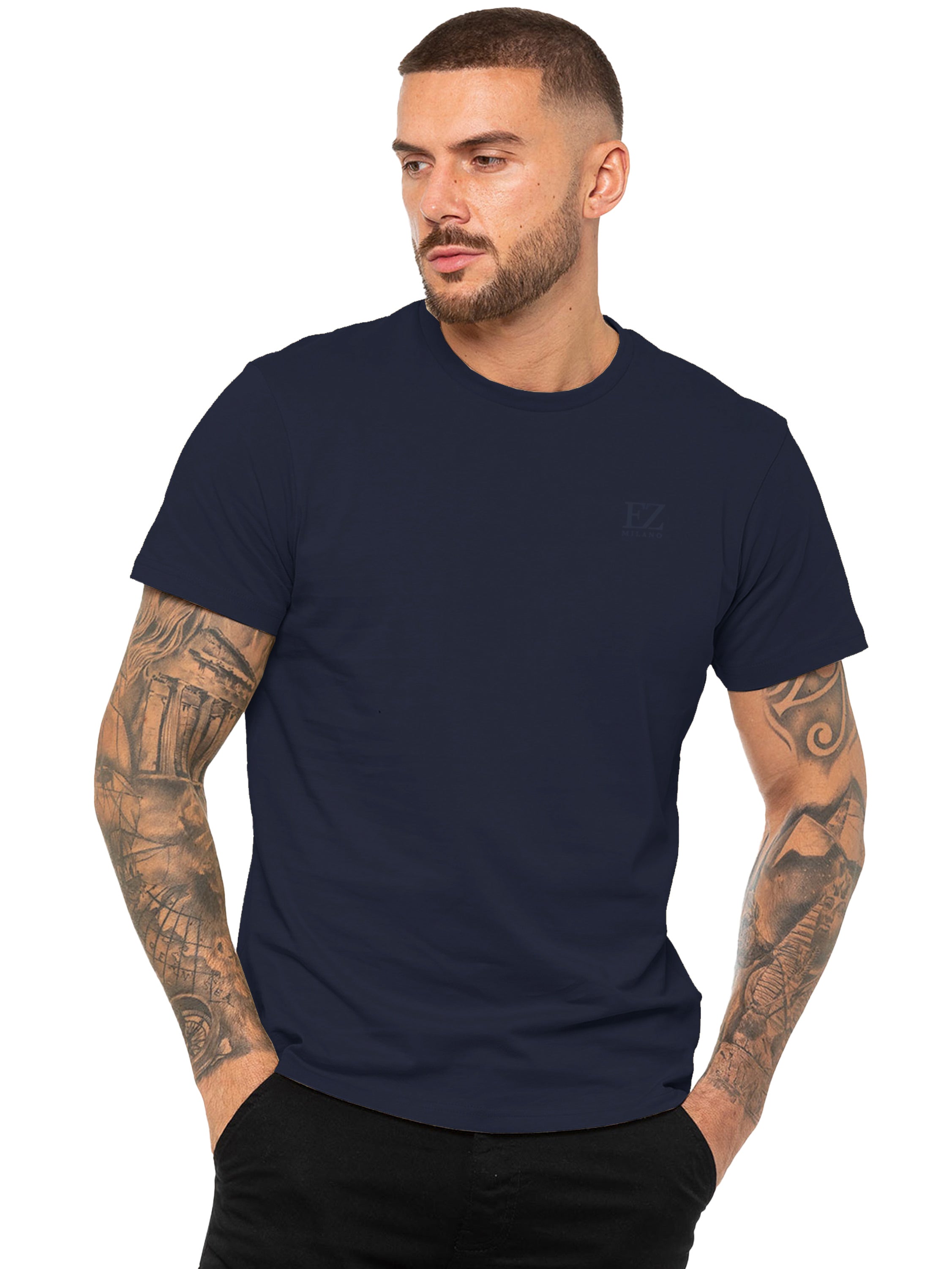 Enzo | Mens Crew Neck T-Shirt