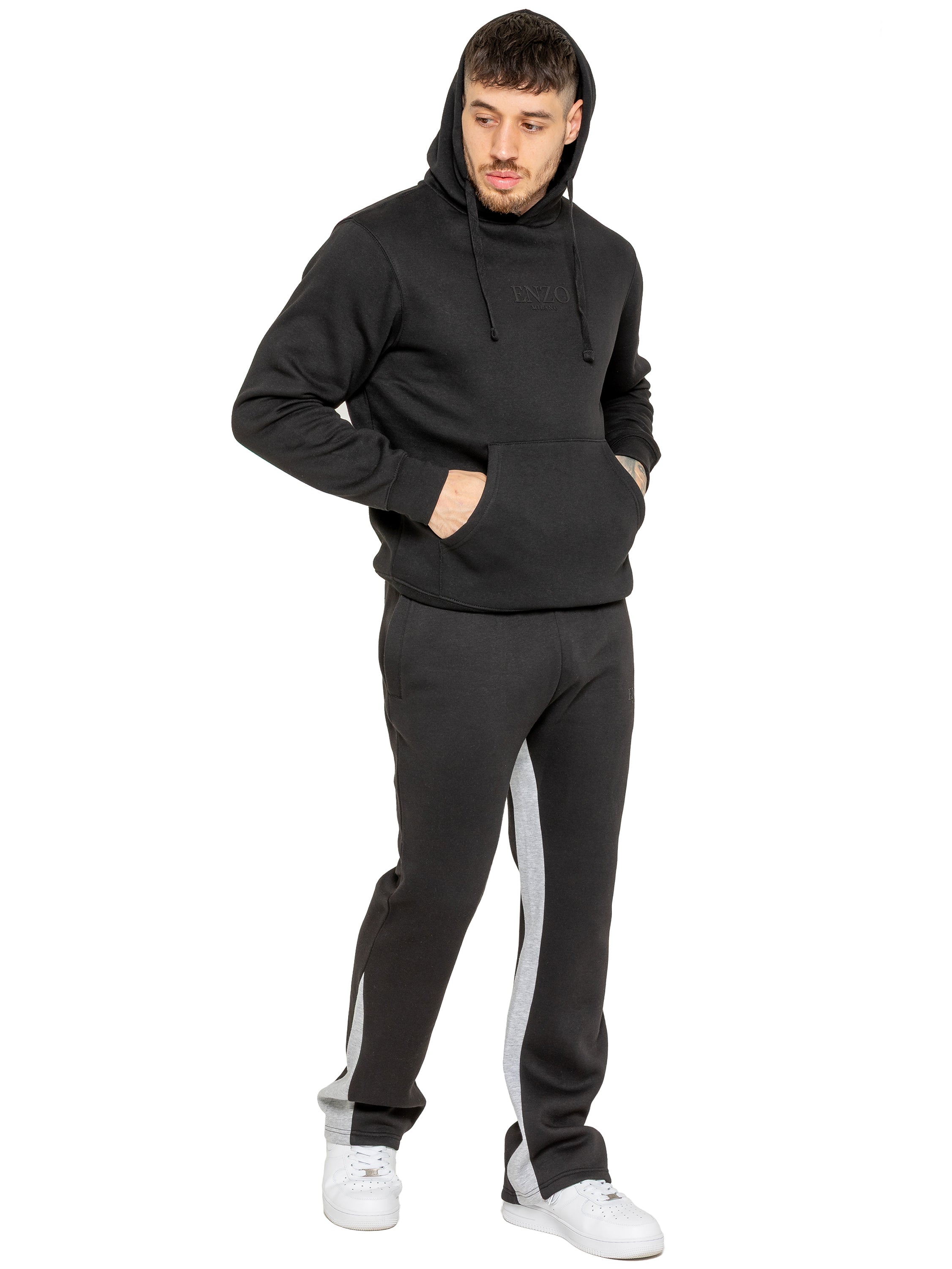 Enzo Milano | Mens Flared Joggers