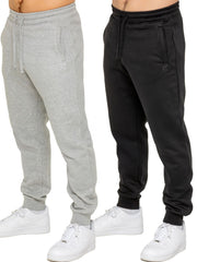 Kruze | Mens Fleece Joggers 2 Pack