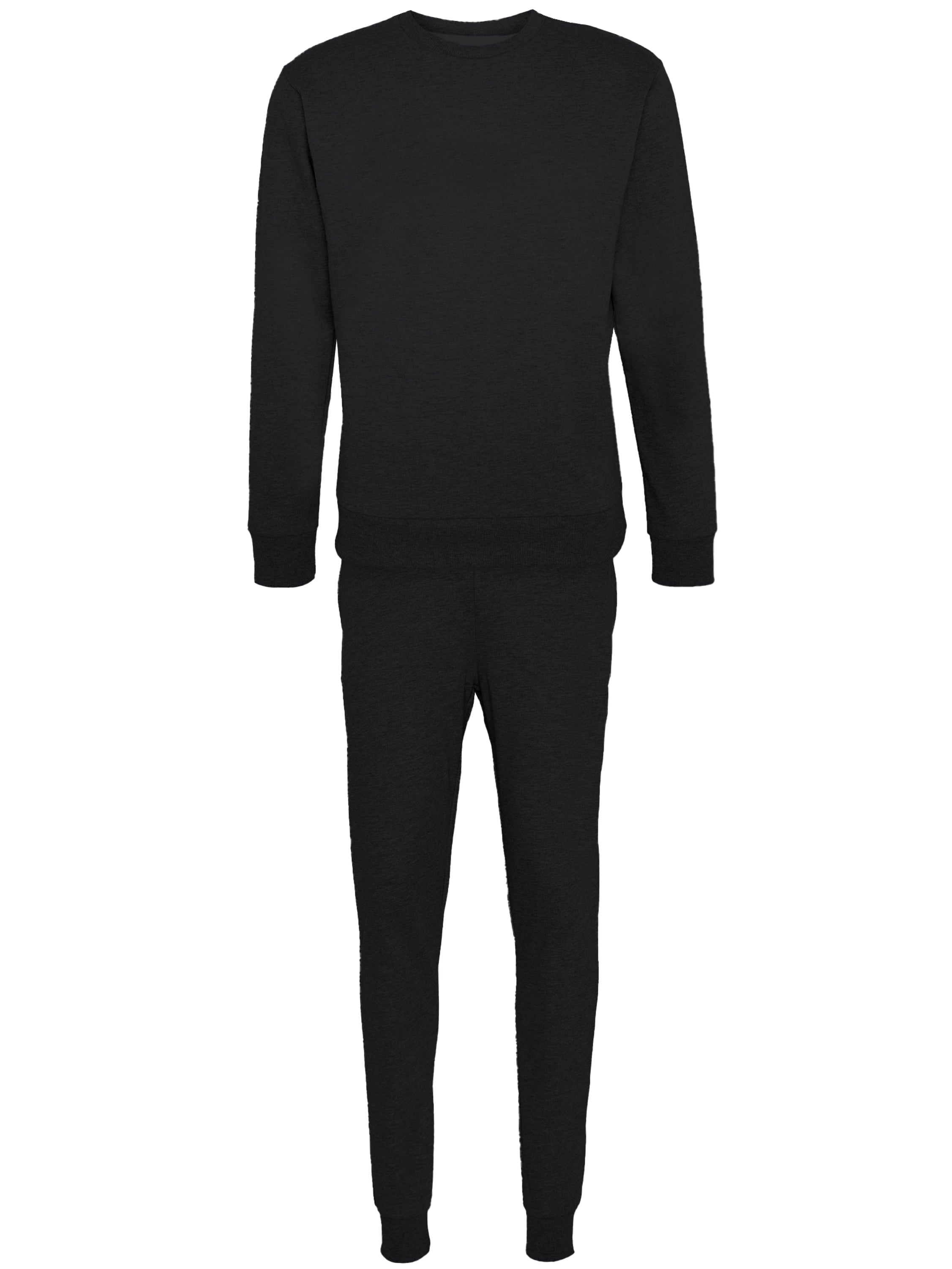 Kruze | Mens Crew Neck Sweatshirt Tracksuit Set