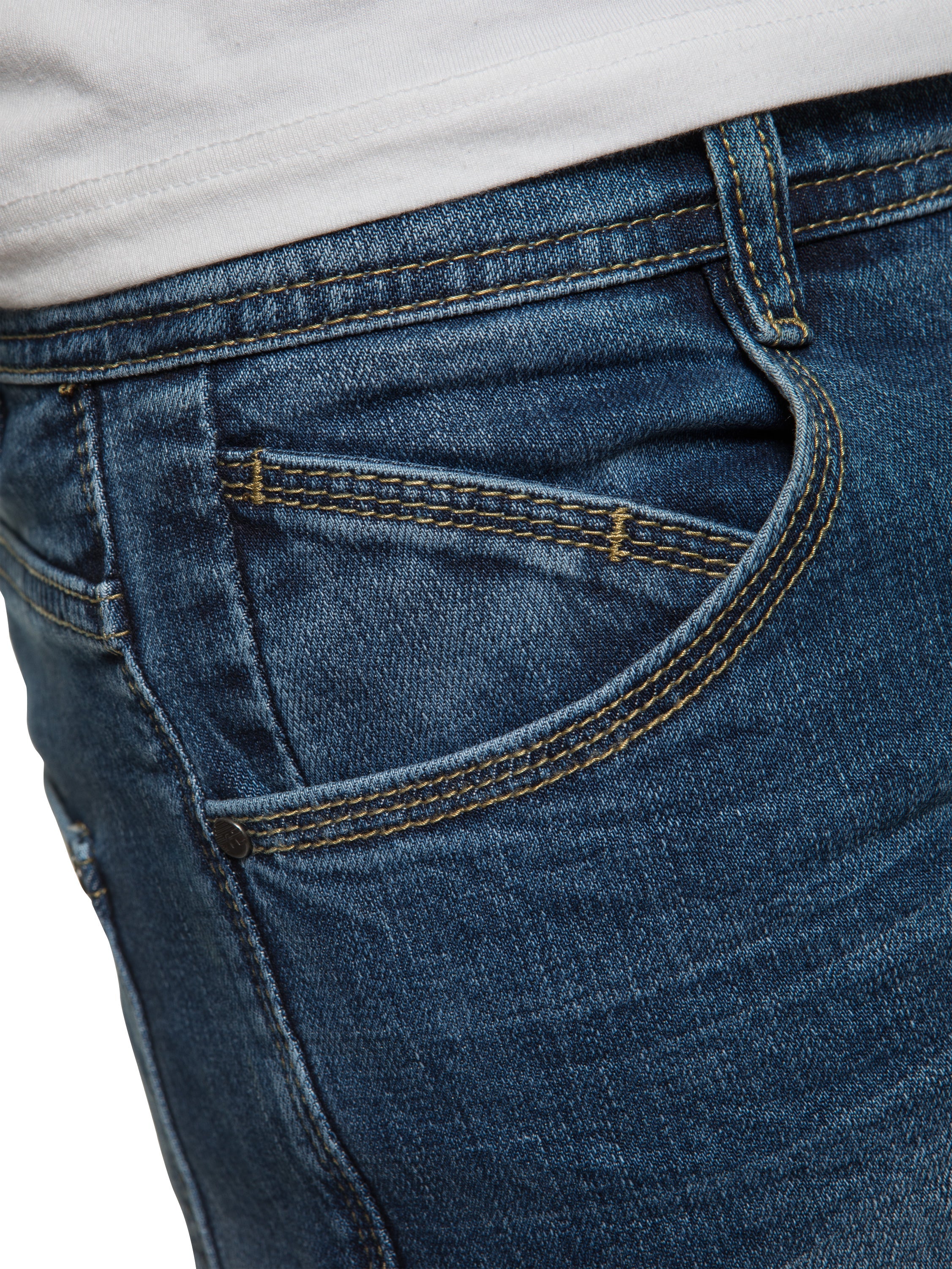 ETO | Mens Designer Tapered Fit Stretch Denim Jeans