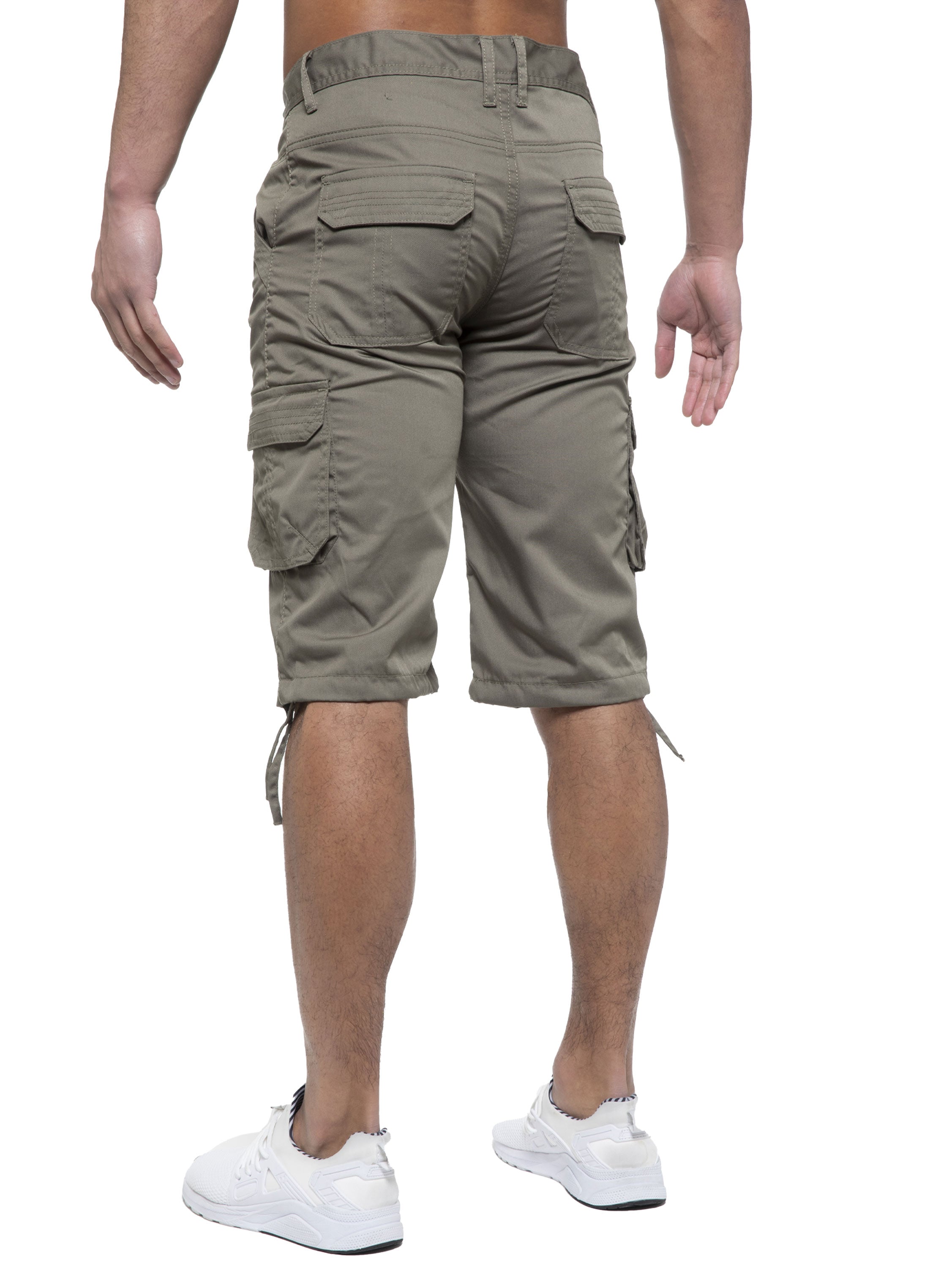 Enzo | Mens Cargo Combat Shorts